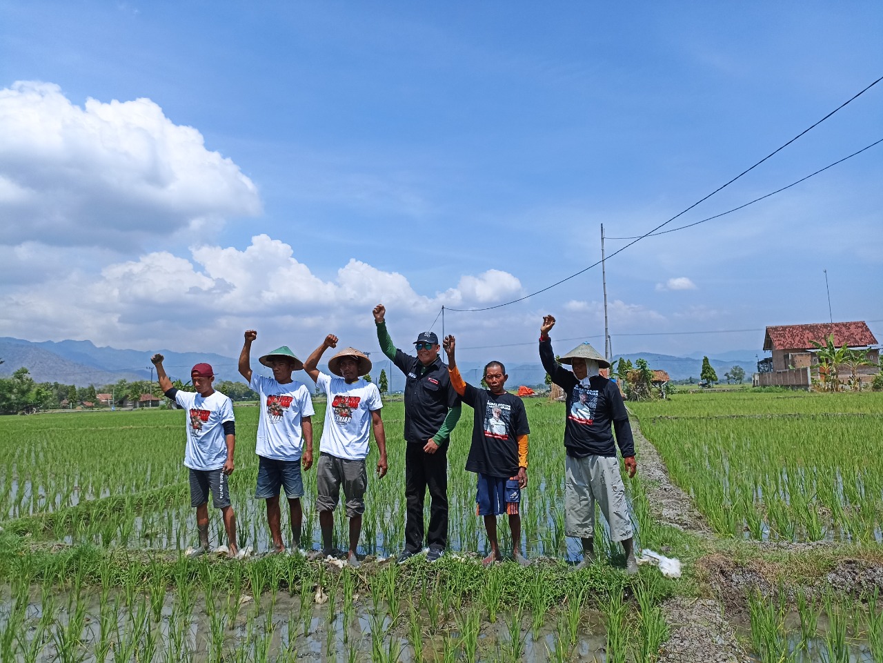 Kegiatan Sahabat Ganjar di Wonogiri