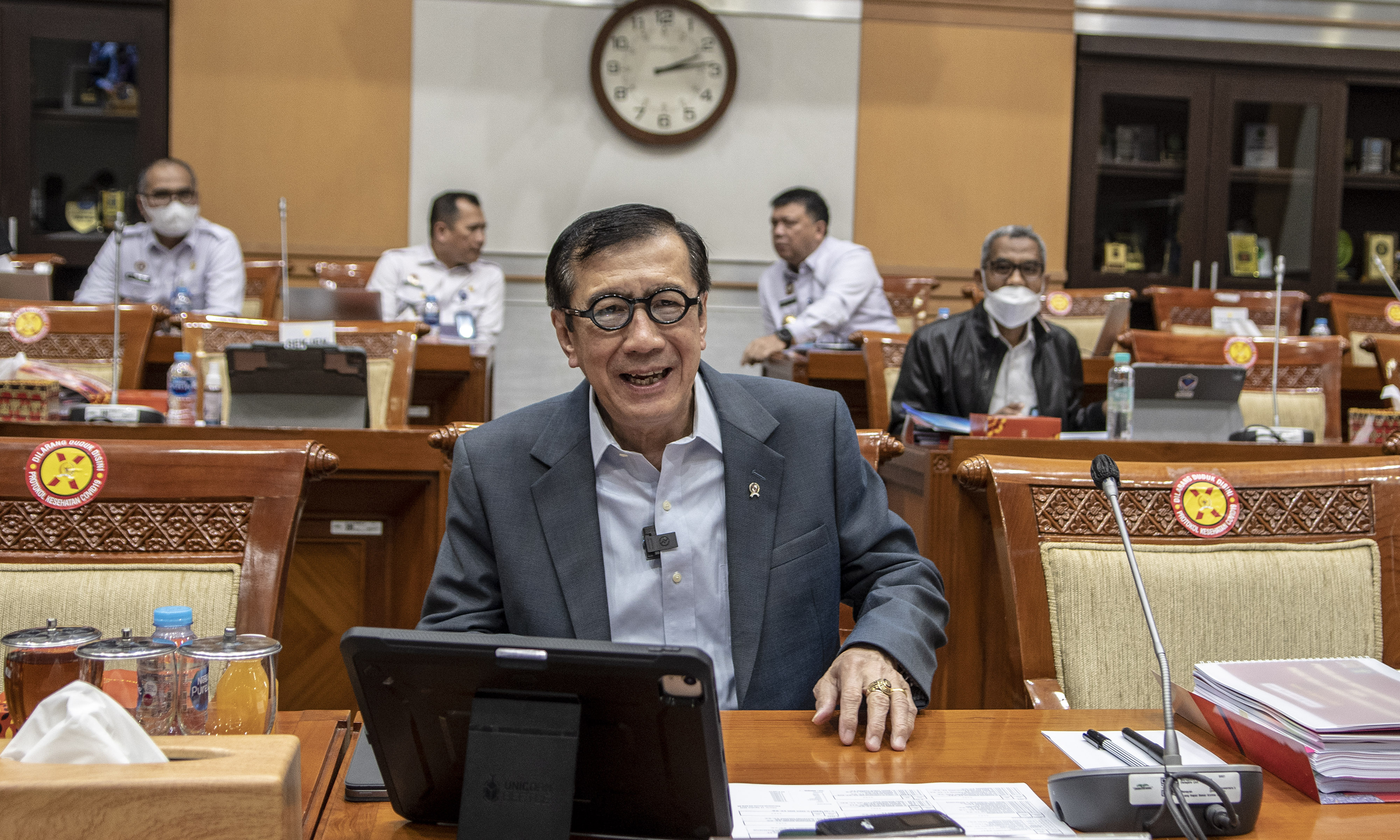 Menkum HAM Yasonna H. Laoly