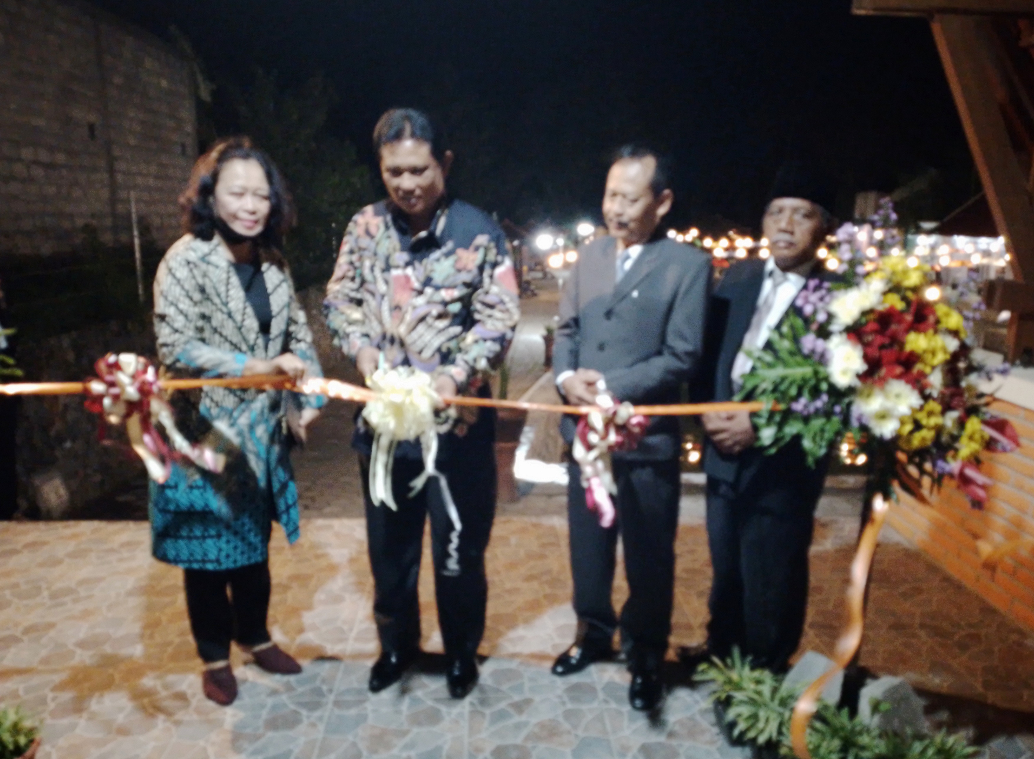 Peresmian Objek Wisata Sekarsuli Garden oleh Wabup Klaten Yoga Hardaya