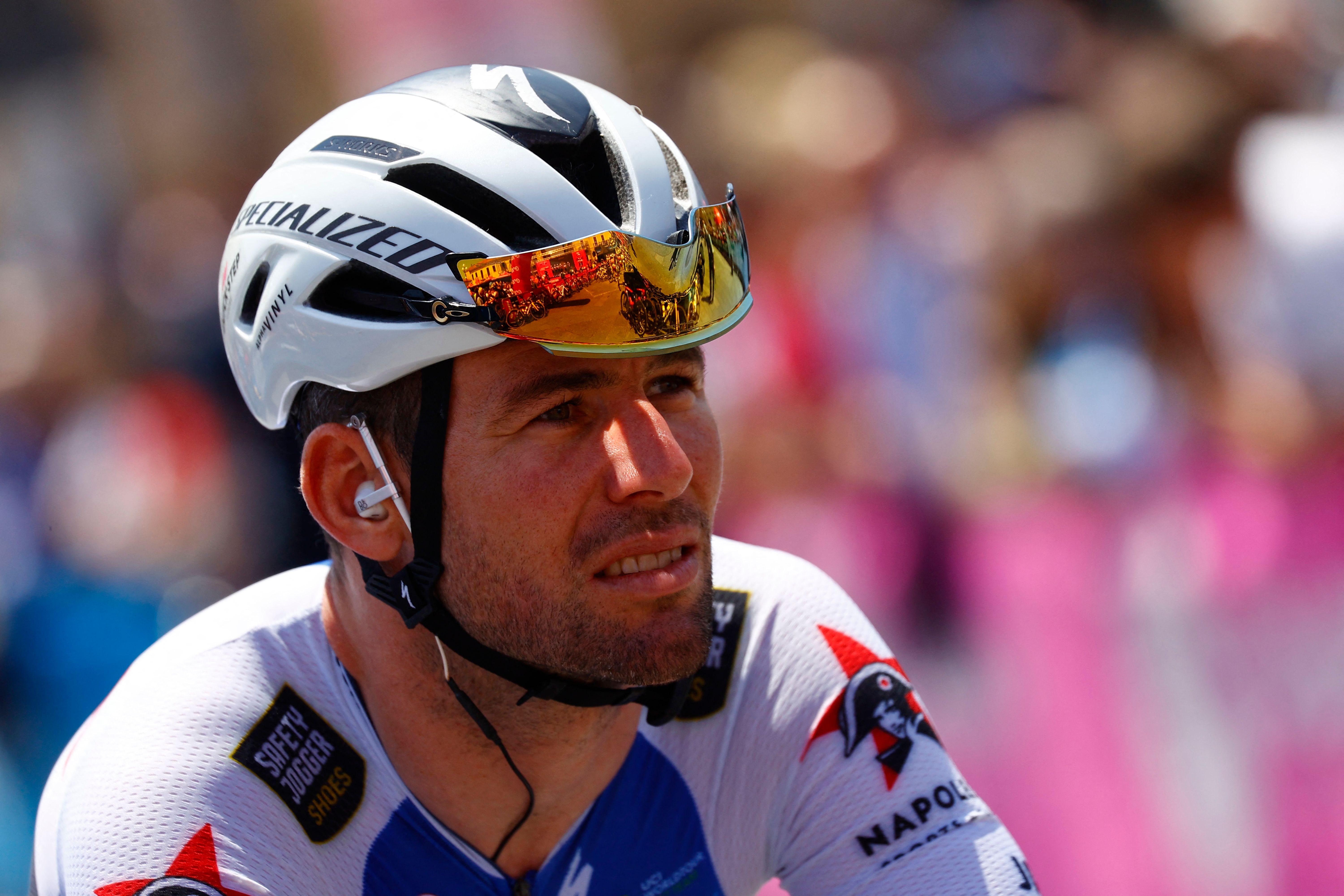Pembalap sepeda Inggris Mark Cavendish