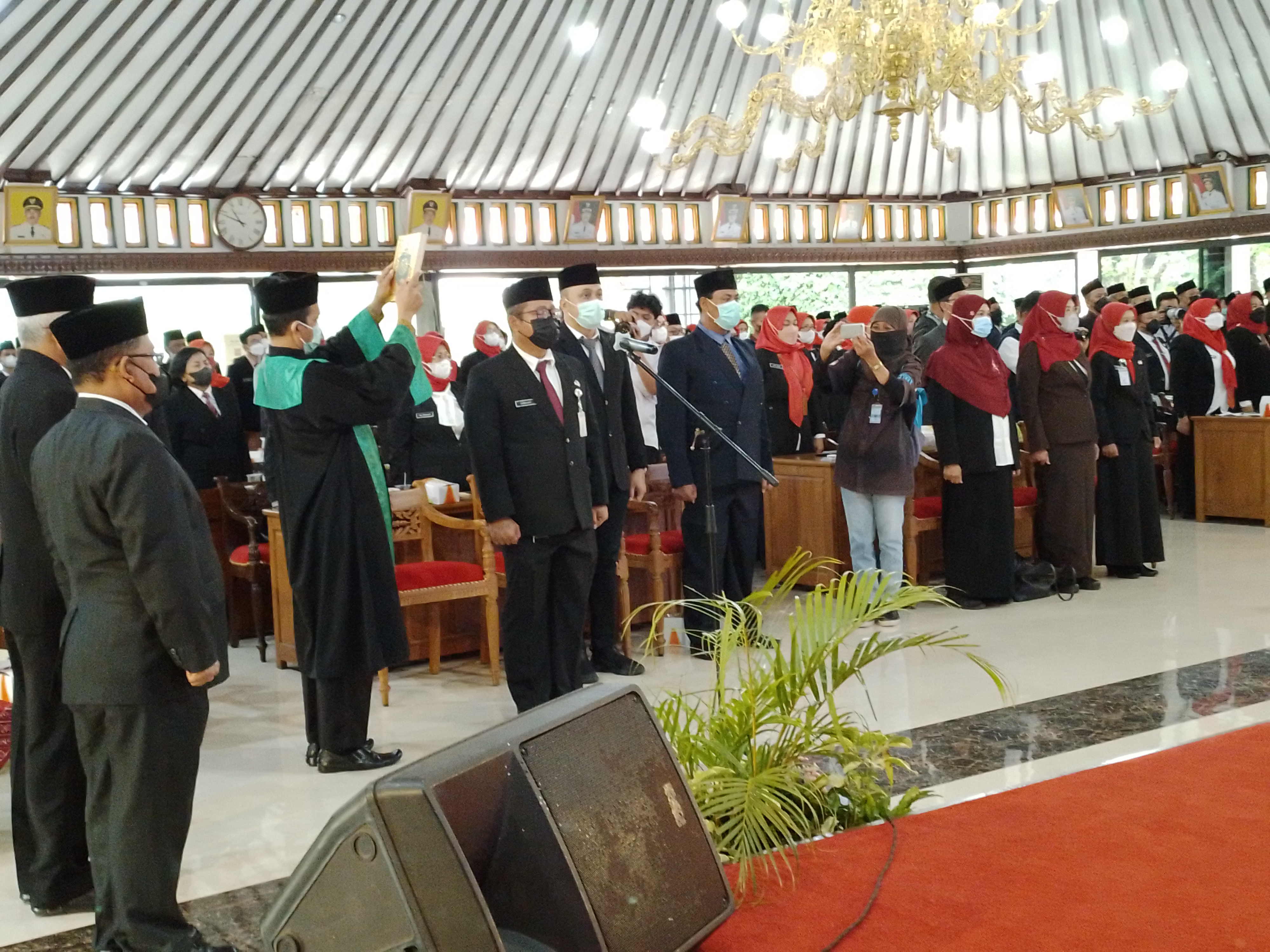 Bupati Lantik 94 Pejabat di Lingkungan Pemkab Klaten