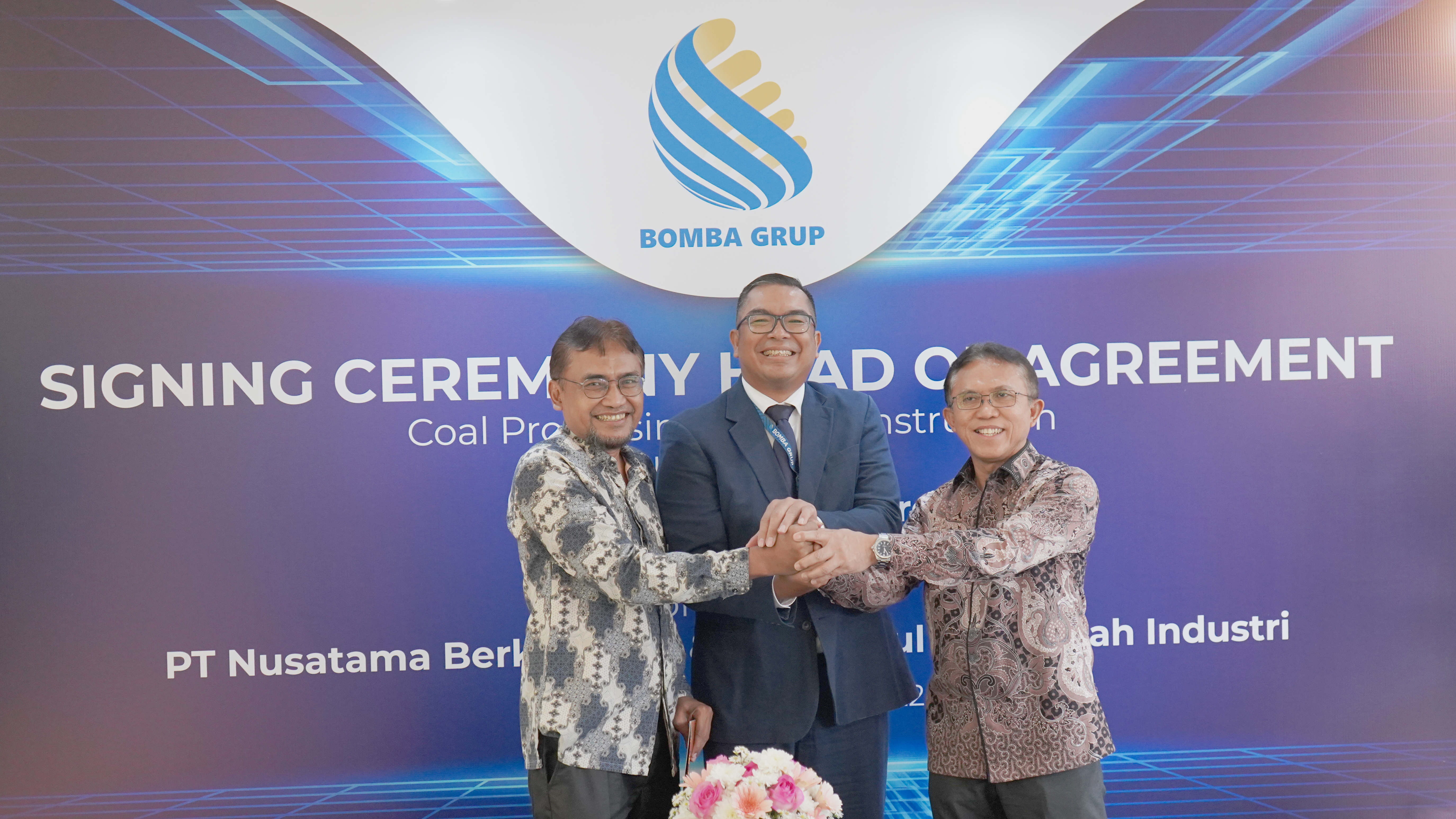 Signing Ceremony Head Of Agreement Coal Processing Plant Construction, di Jakarta, Kamis (20/10/2022)