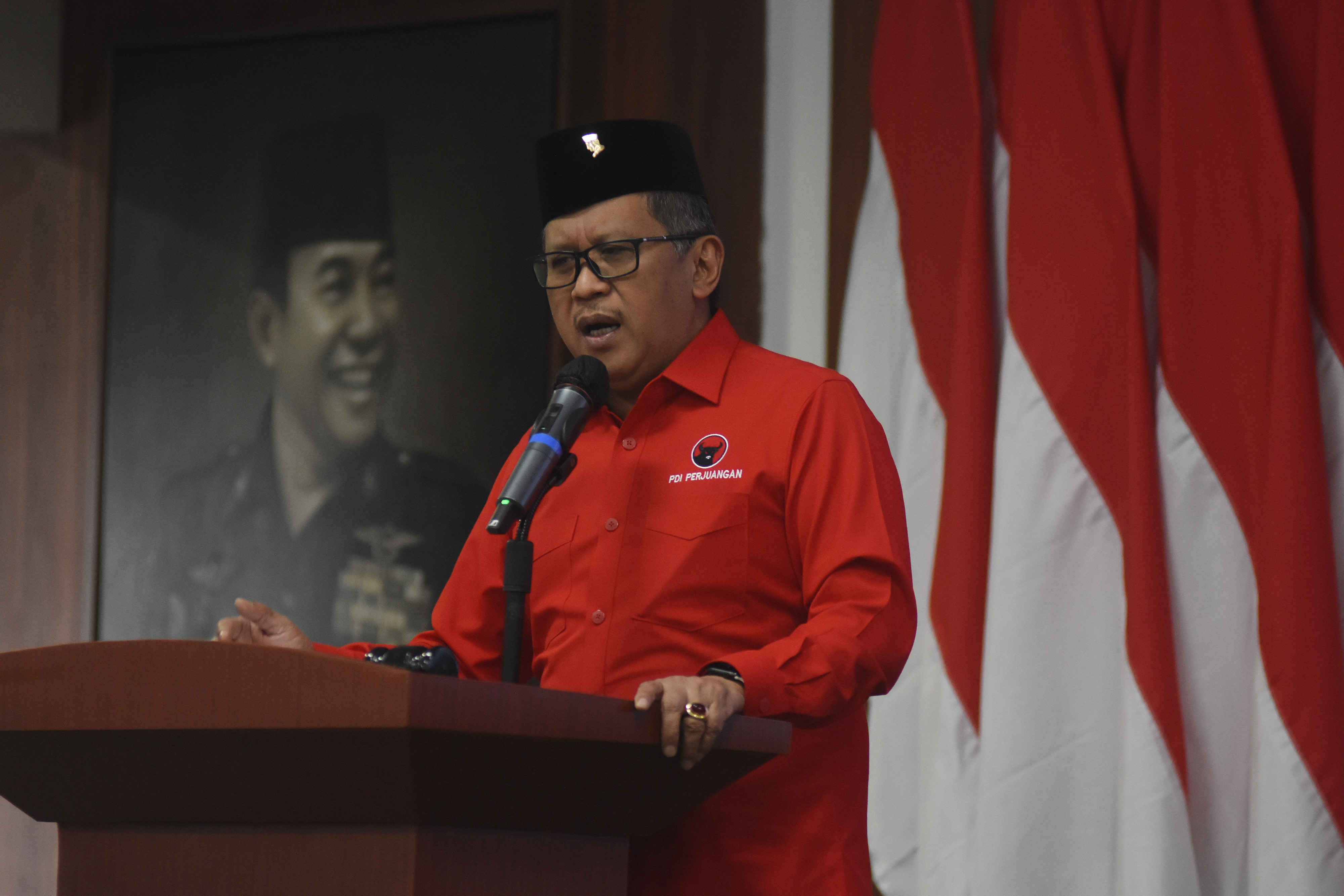 Sekretaris Jenderal Partai Demokrasi Indonesia Perjuangan (PDIP) Hasto Kristiyanto
