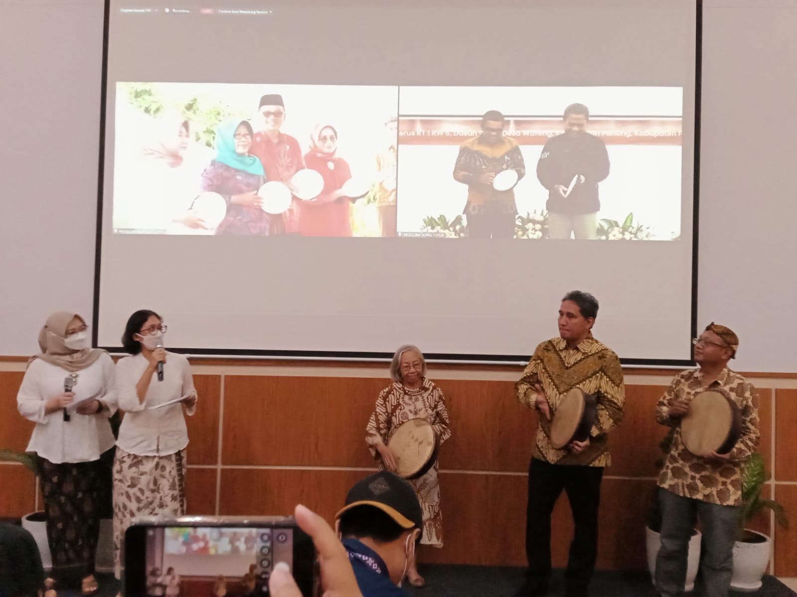 Peresmian tiga museum baru di Indonesia yang dilaksanakan di Hari Museum Nasional, Rabu (12/10).