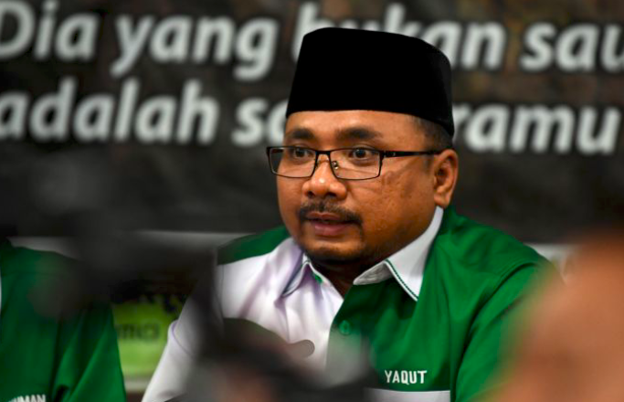 Menteri Agama Yaqut Cholil Qoumas.
