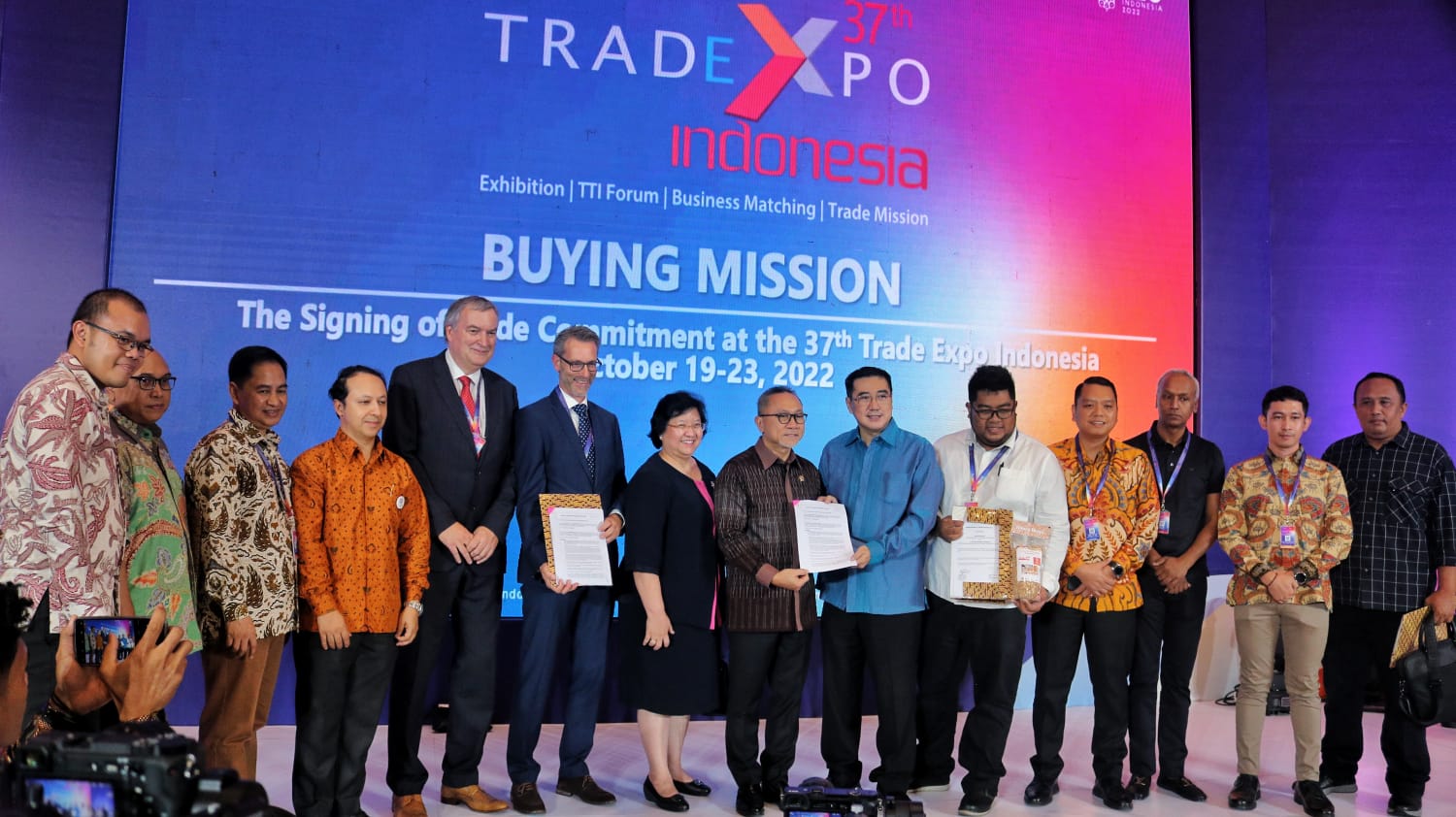 Pameran perdagangan Indonesia di Belanda menyepakati ekspor kopi dari petani Desa Sejahtera Astra di Malang, Jawa Timur, 