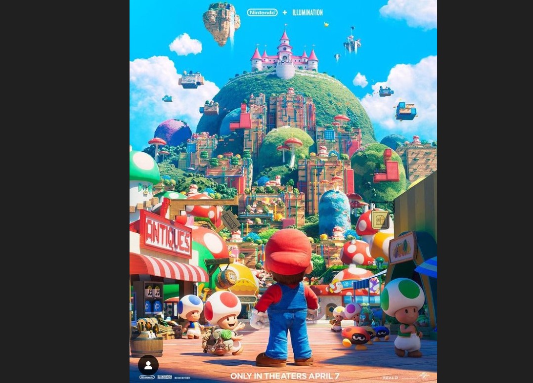 Poster film Super Mario Bros Movie