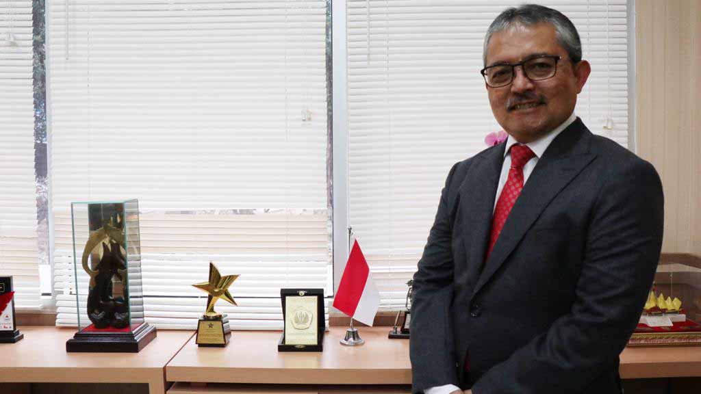 Kepala Badan Pengembangan dan Pembinaan Bahasa Endang Aminuddin Aziz