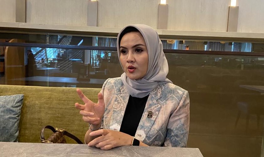 Sekertaris Jenderal Pengurus Pusat Persatuan Bola Basket Indonesia Seluruh Indonesia, Nirmala Dewi.