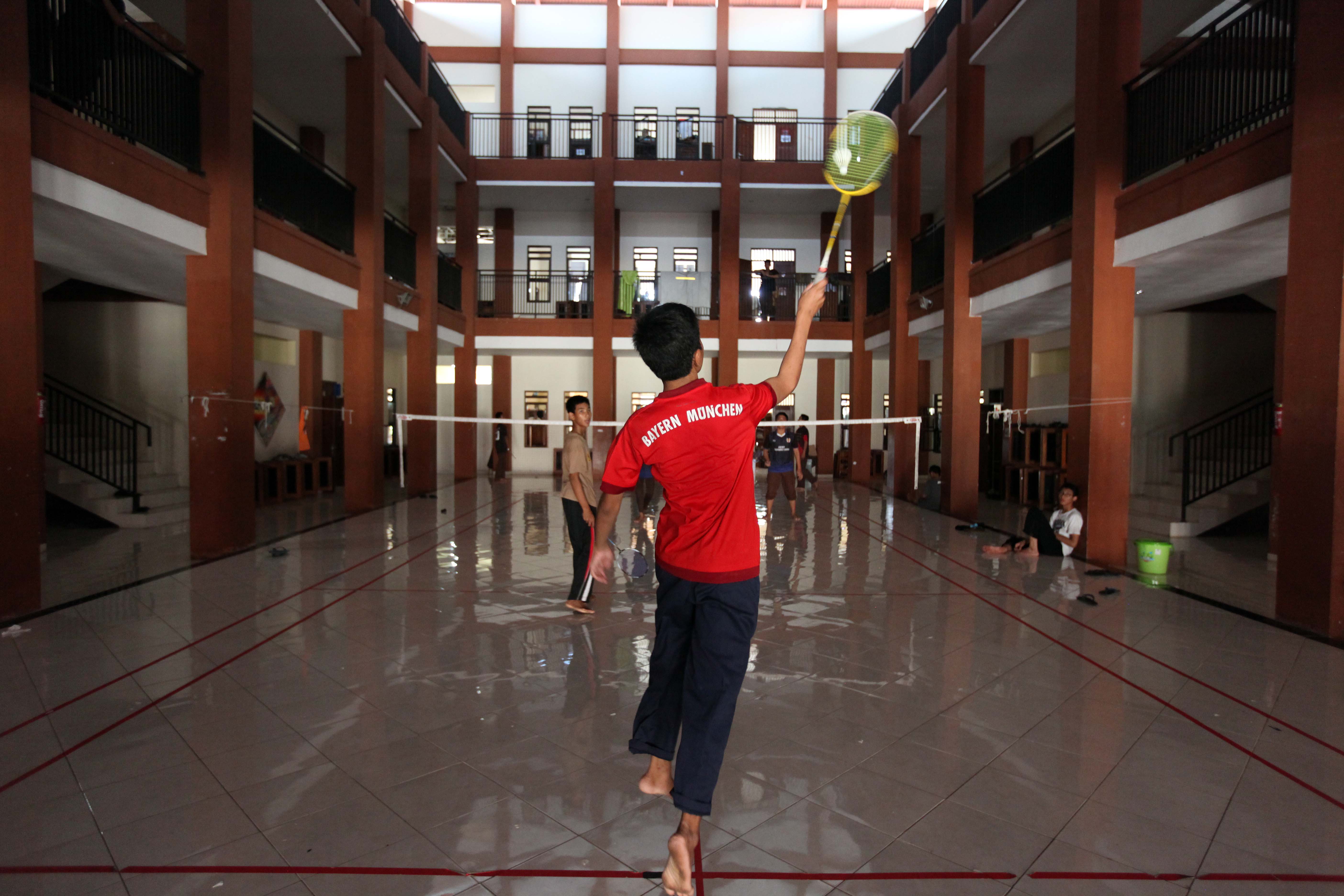 Suasana di salah satu pondok pesantren di Klaten, Jawa Tengah