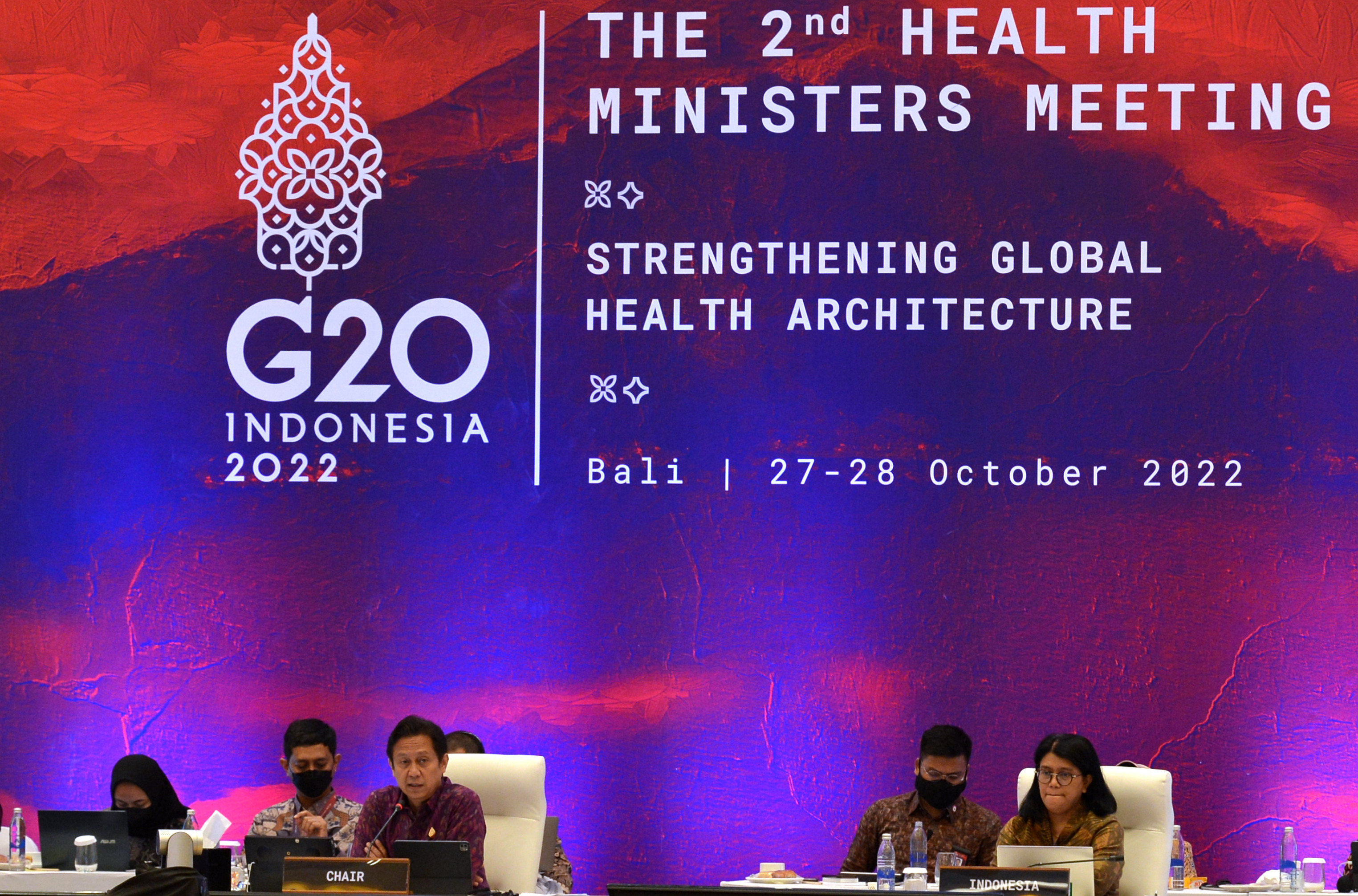 PERTEMUAN Menteri Kesehatan (2nd HMM) negara anggota G20 di Bali 