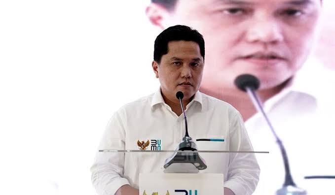 Menteri BUMN Erick Thohir