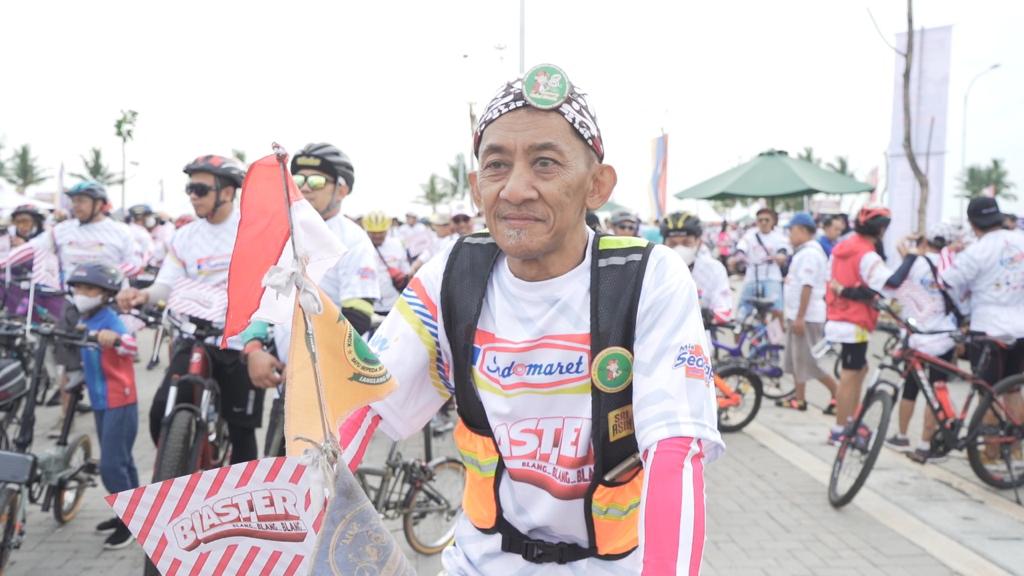 Melalui Fun Bike Indomaret, Blaster Edukasi Kenyamanan Bersepeda 