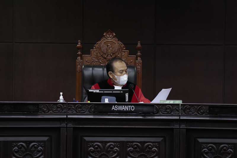 Hakim Konstitusi Aswanto