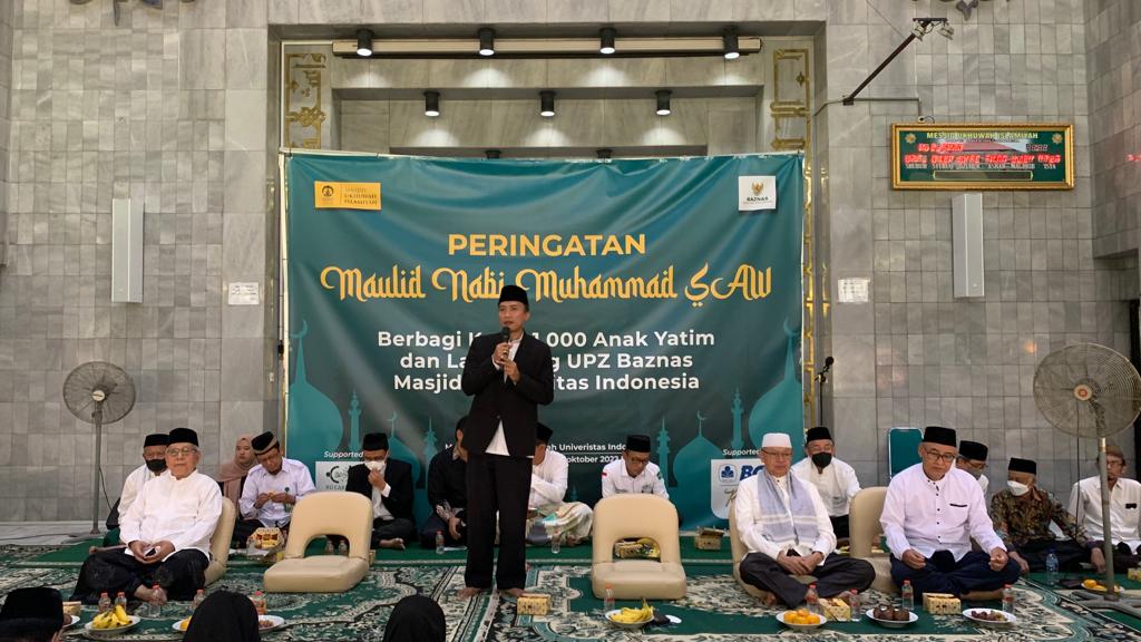 Masjid Ukhuwah Islamiyah UI Depok menggelar peringatan Nabi Muhammad SAW