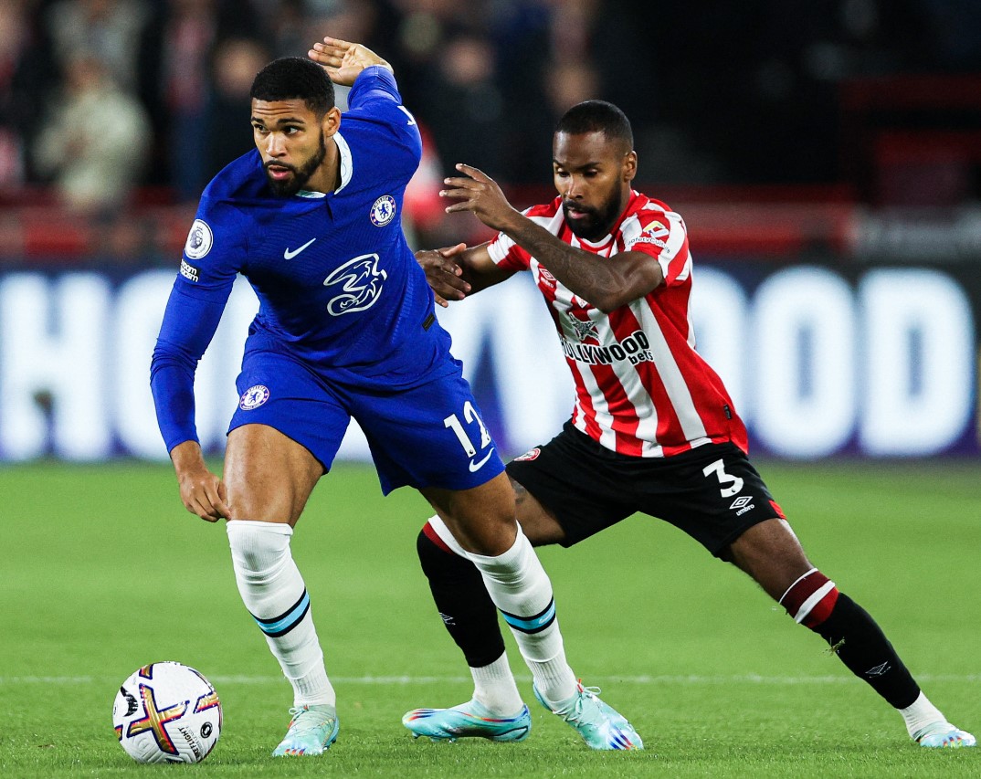 Laga Liga Primer Inggris antara Brentford dan Chelsea