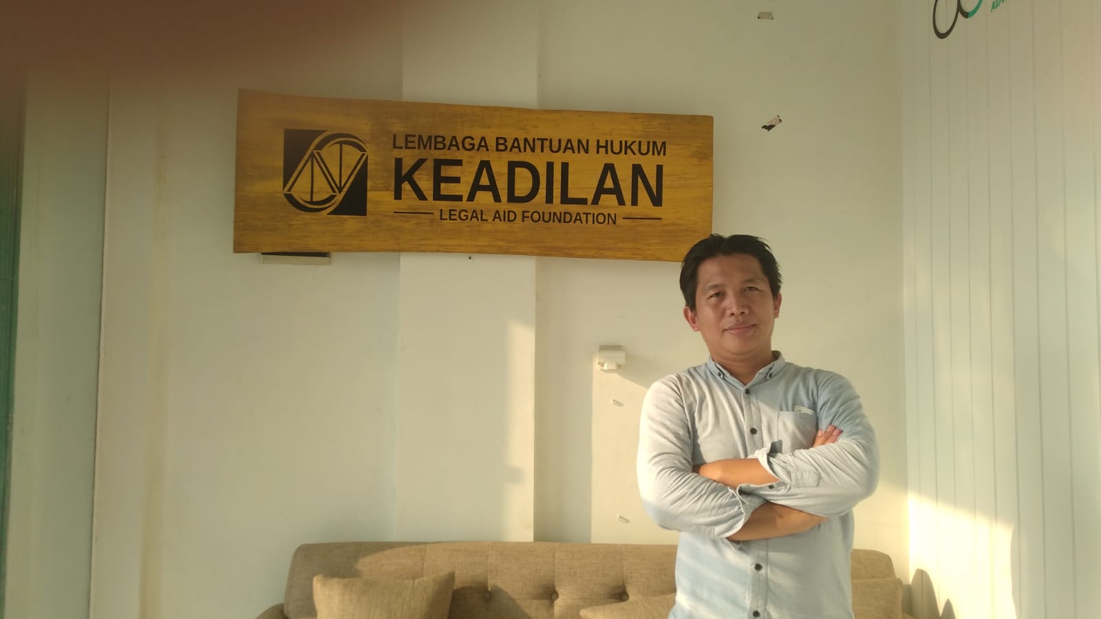  Abdul Hamain, pelapor dugaan ijazah palsu S2 Ketua IDI Kota Tangsel, Fajar Siddiq ke Polres Tangsel.