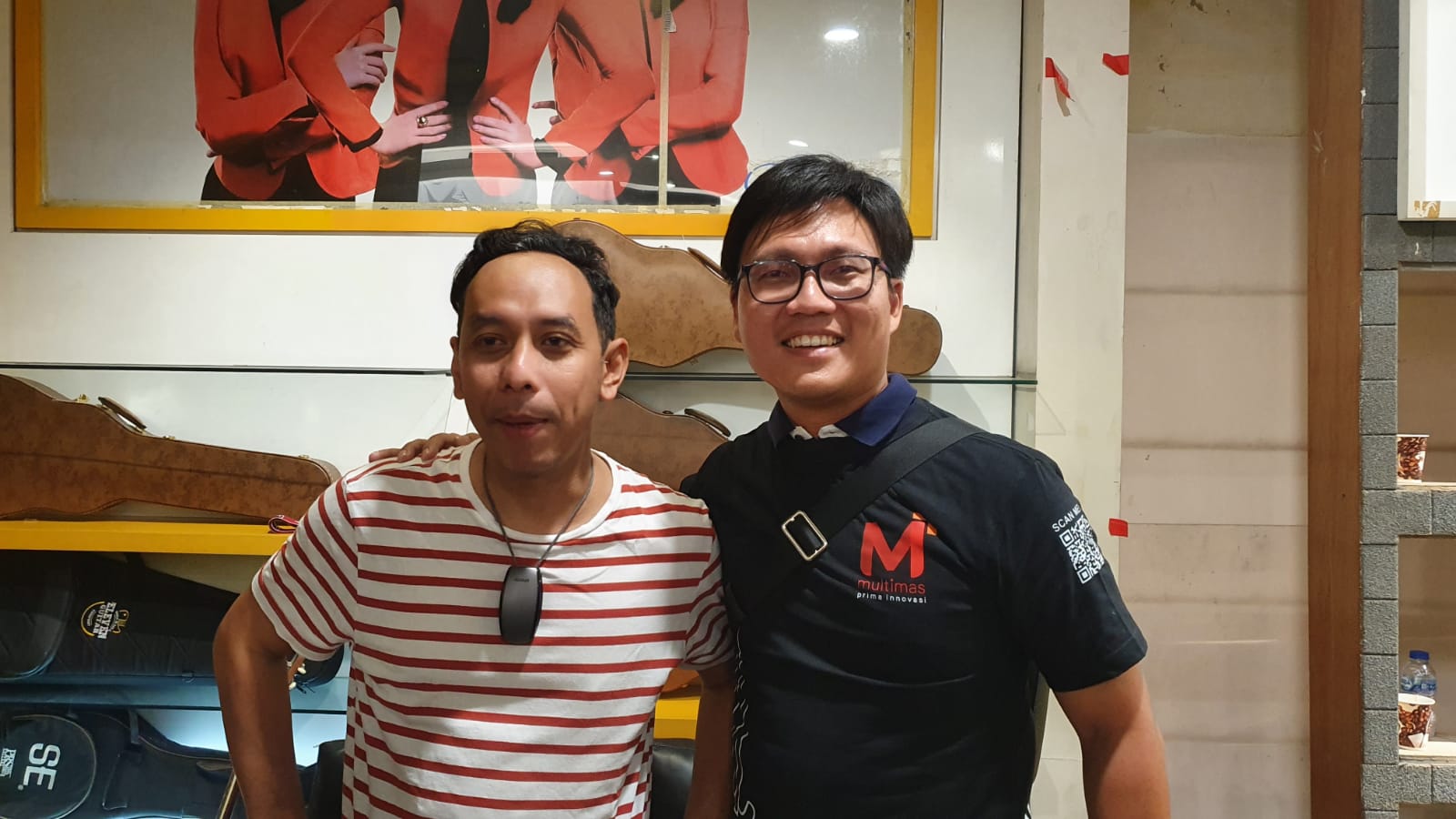 Kerjasama Pongki Barata (kiri) Tommy Widodo berbuah 'Pertemuan Kedua'.