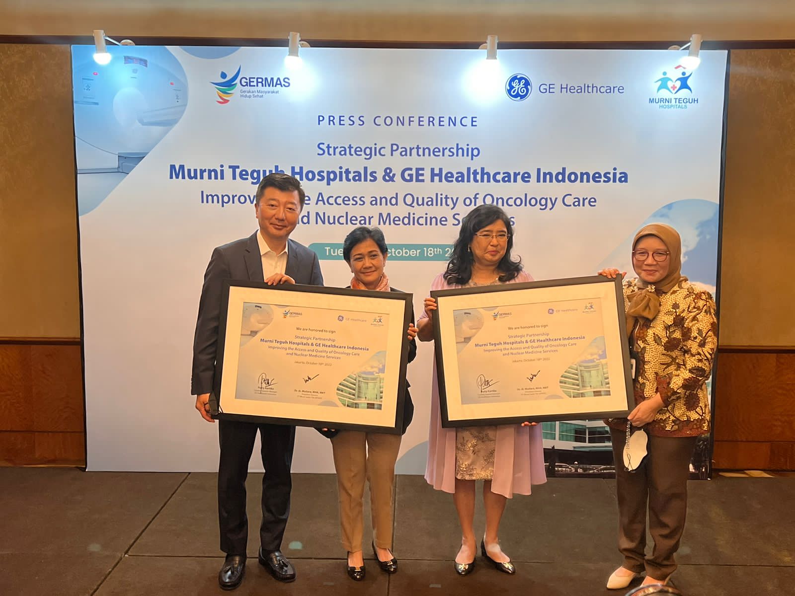 Gandeng GE Healthcare, RS Murni Teguh Tingkatkan Akses Layanan Onkologi