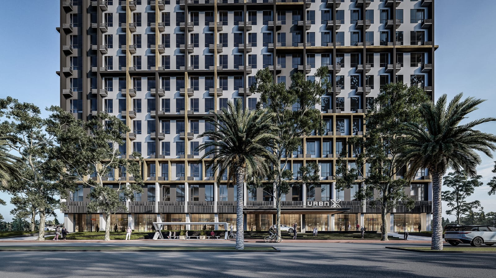 Proyek apartemen di Lippo Village