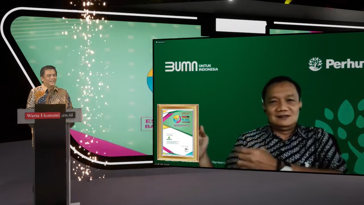 Perum Perhutani meraih penghargaan dalam ajang Indonesia Best Tanggung Jawab Sosial & Lingkungn Award atau TJSL Awards 2022.