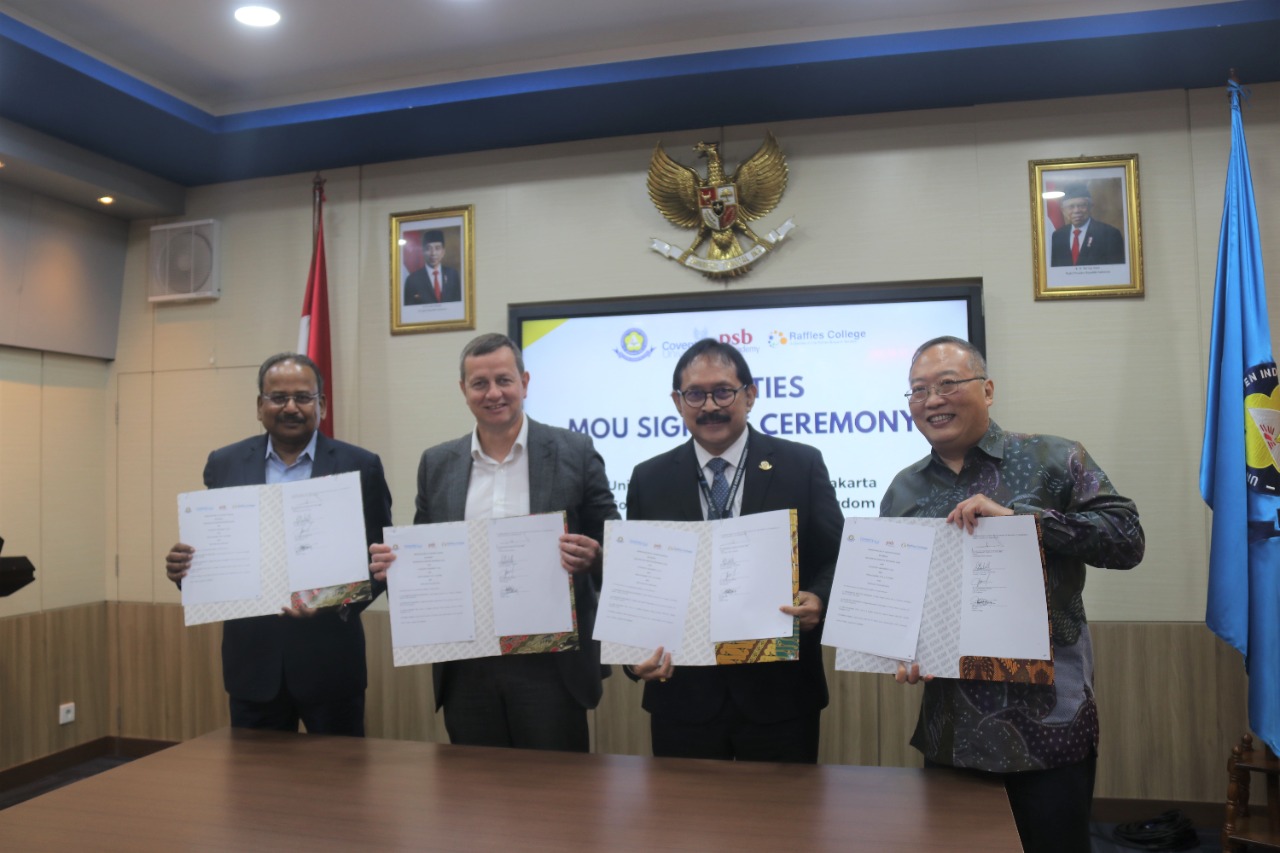 Kerja sama UKI dengan tiga unniversitas internasional