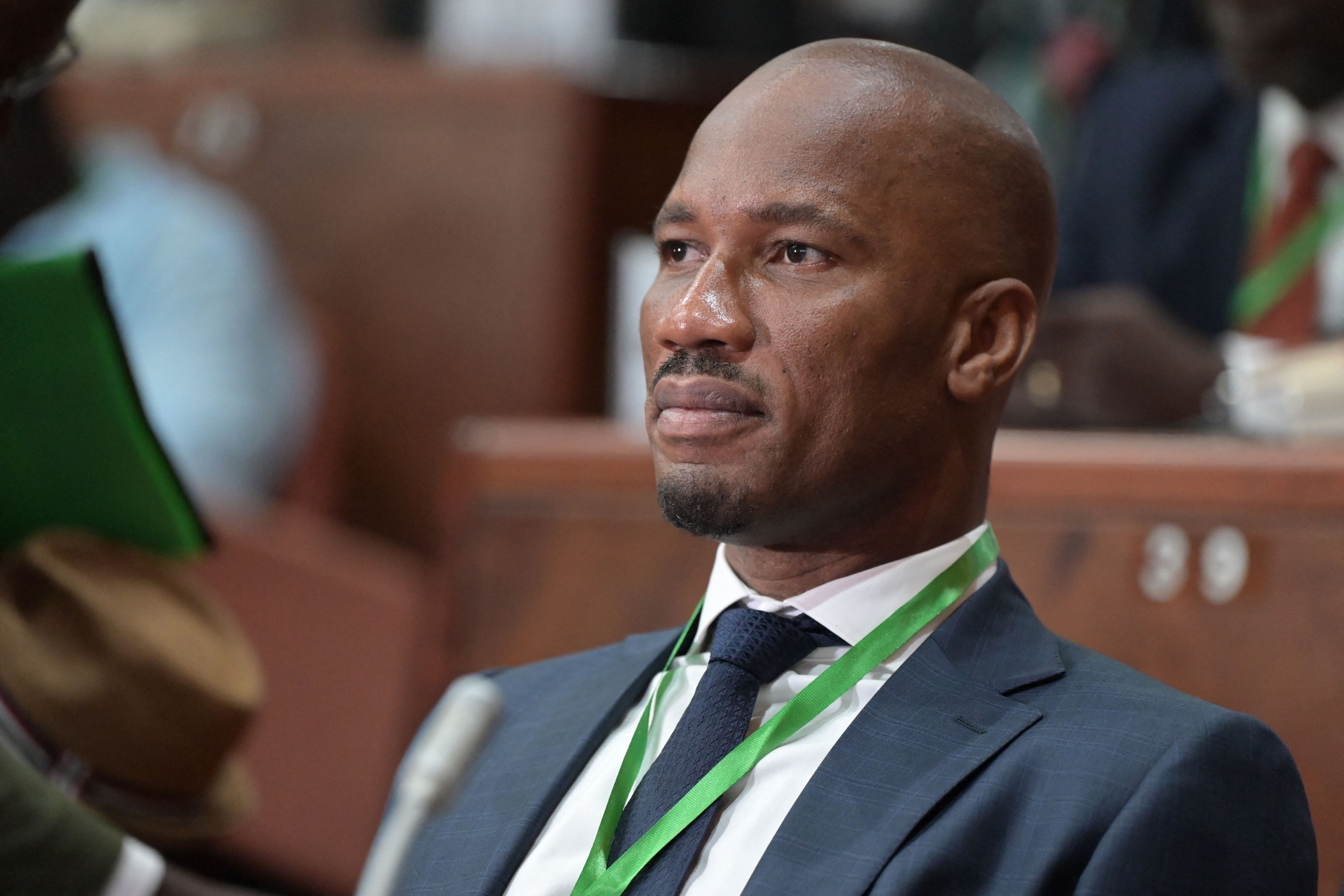 Mantan penyerang Chelsea Didier Drogba