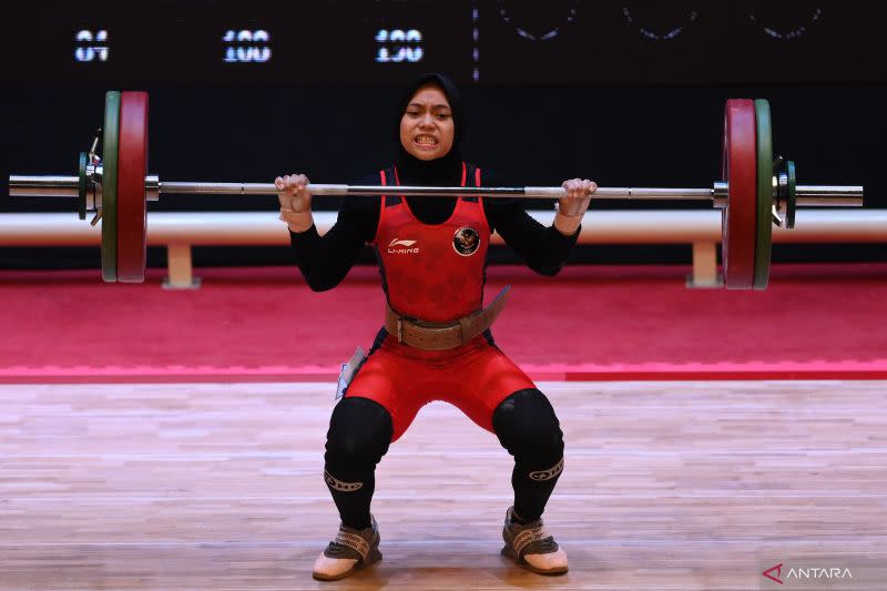 Lifter Indonesia Siti Nafisatul Hariroh