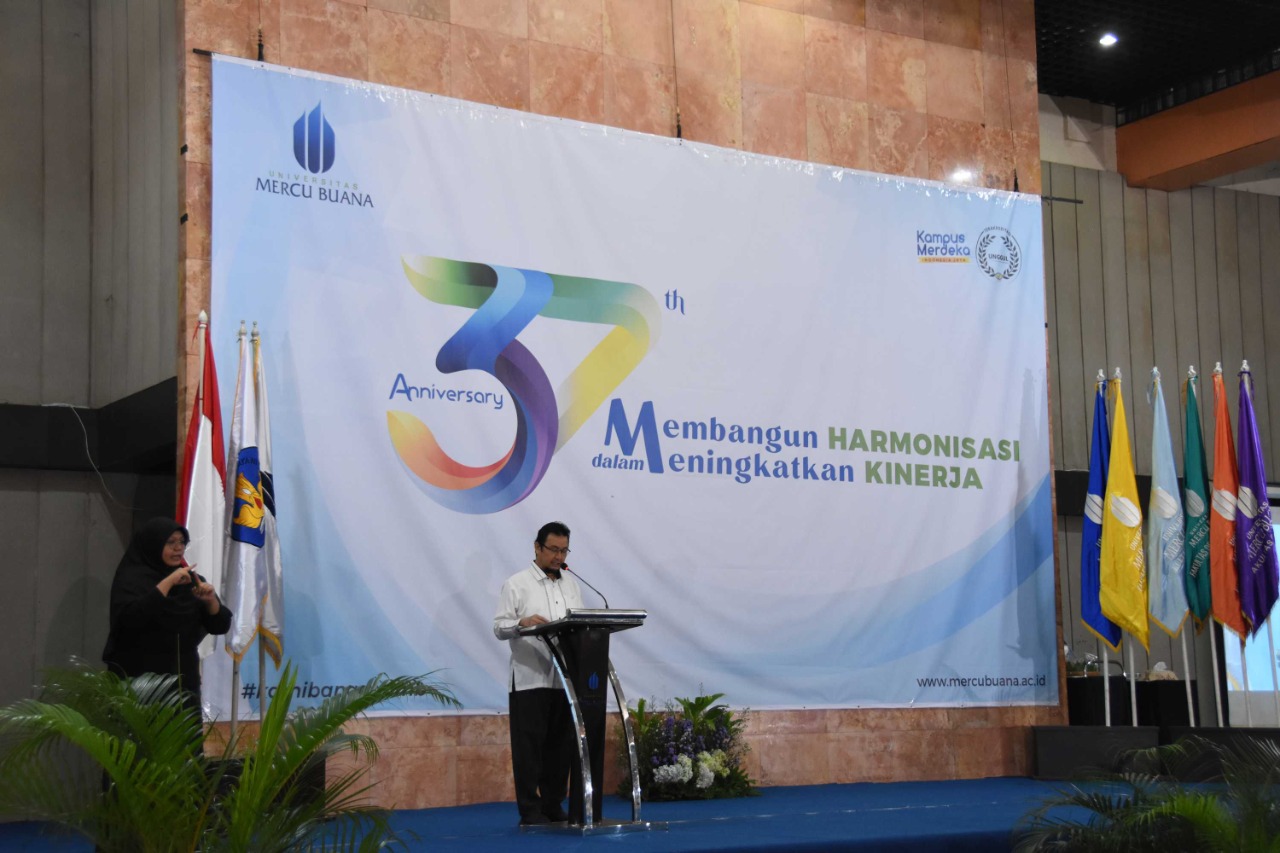 Prof. Dr. Andi Andriansya, M. Eng (Rektor UMB).