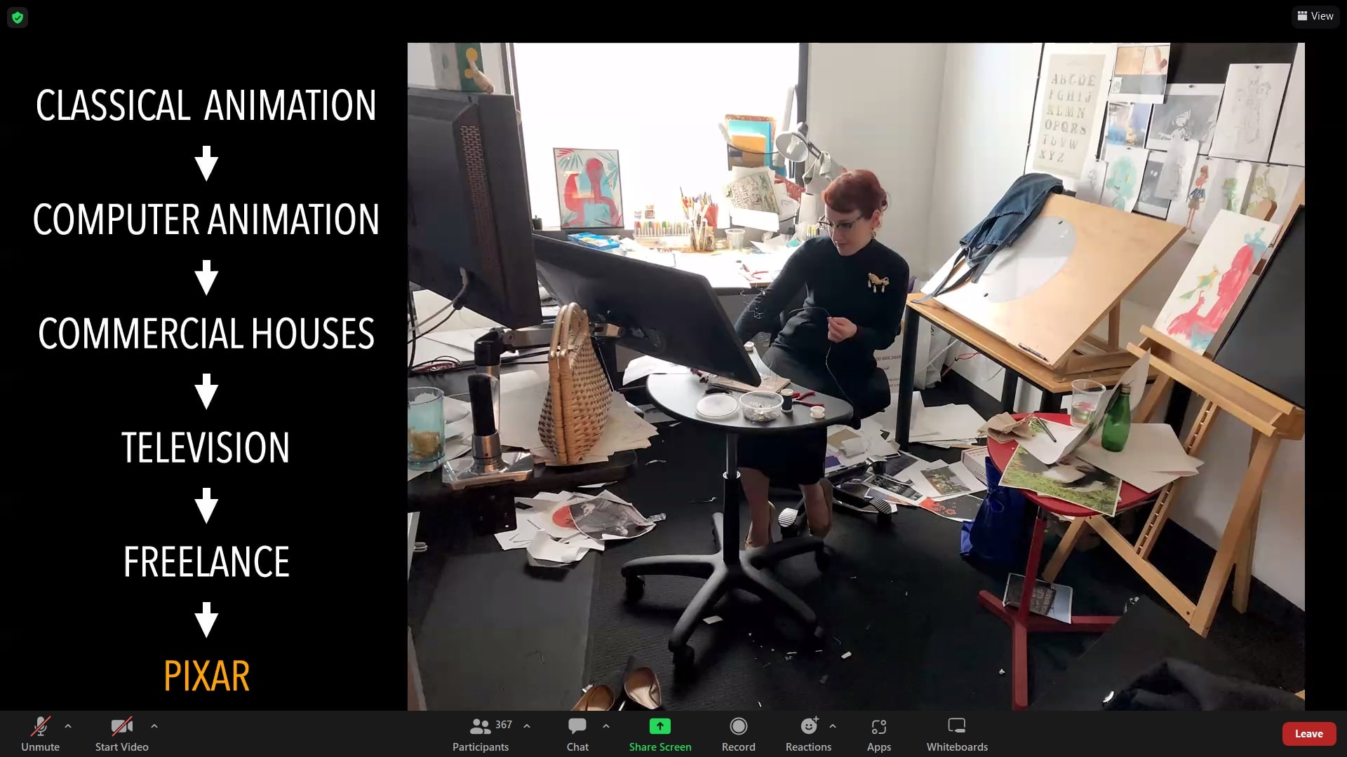 Animator Pixar Deanna Marsigliese berbagi tips dengan mahasiswa UBM