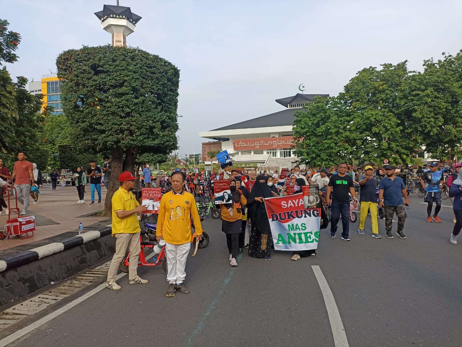Dukungan dan Doa untuk Anies Mengalir dari Berbagai Kota