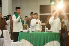 Kepala BNPT Komjen Boy Rafli Amar dalam giat di Pondok Pesantren Tebuireng, Jombang, Jawa Timur, Sabtu (22/10).