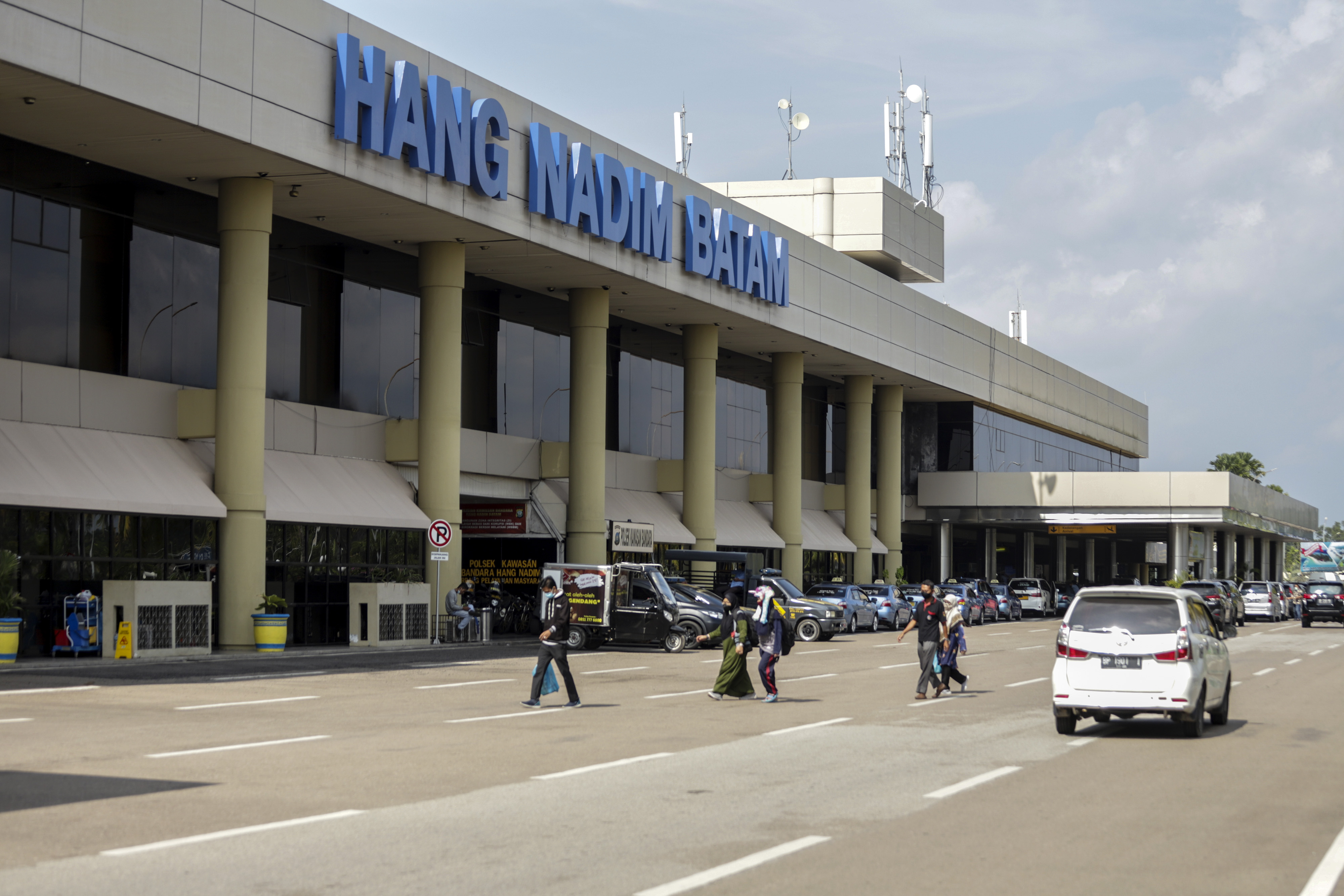 Bandara Internasional Hang Nadim, Batam, Kepulauan Riau.