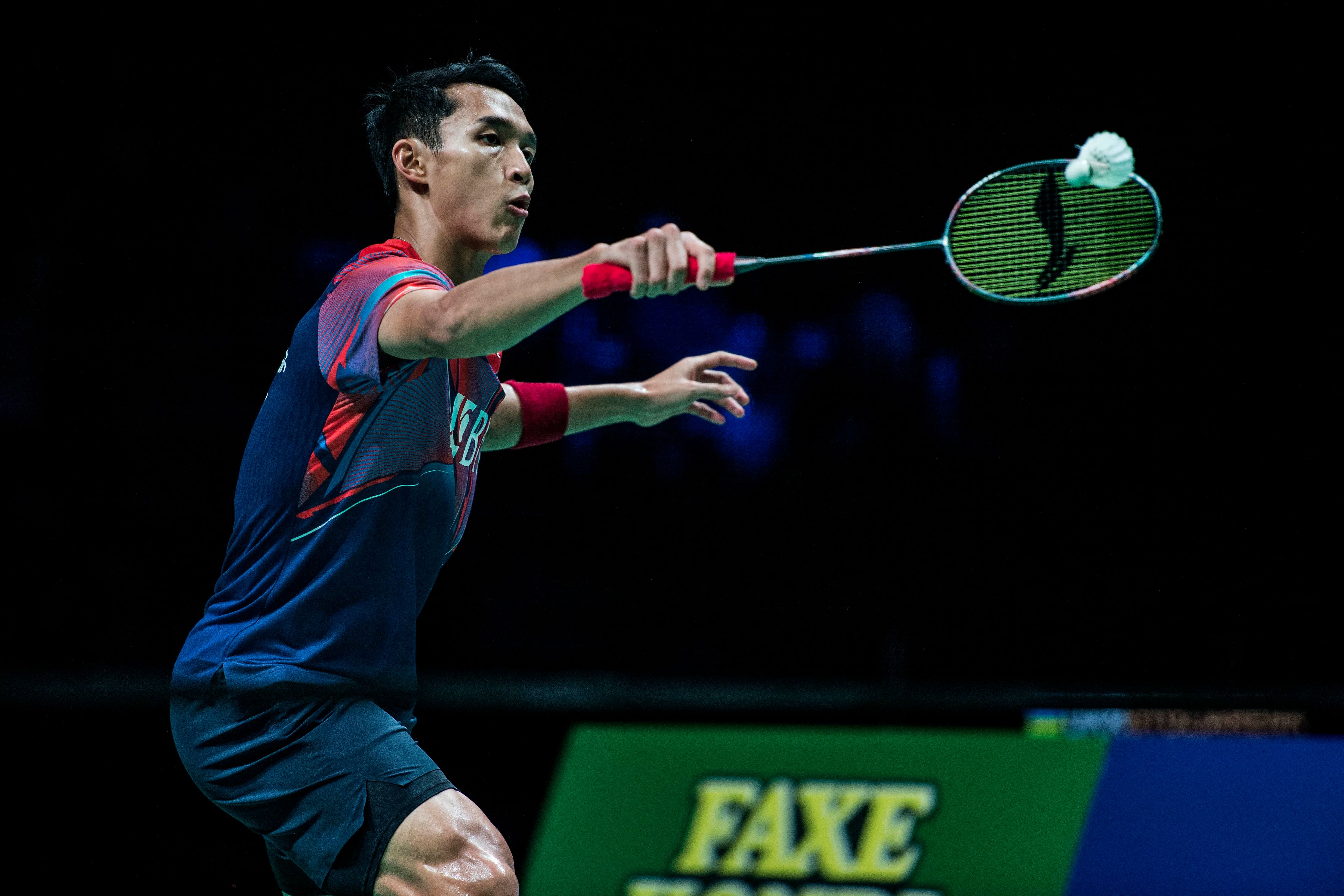 Tunggal putra Indonesia Jonatan Christie
