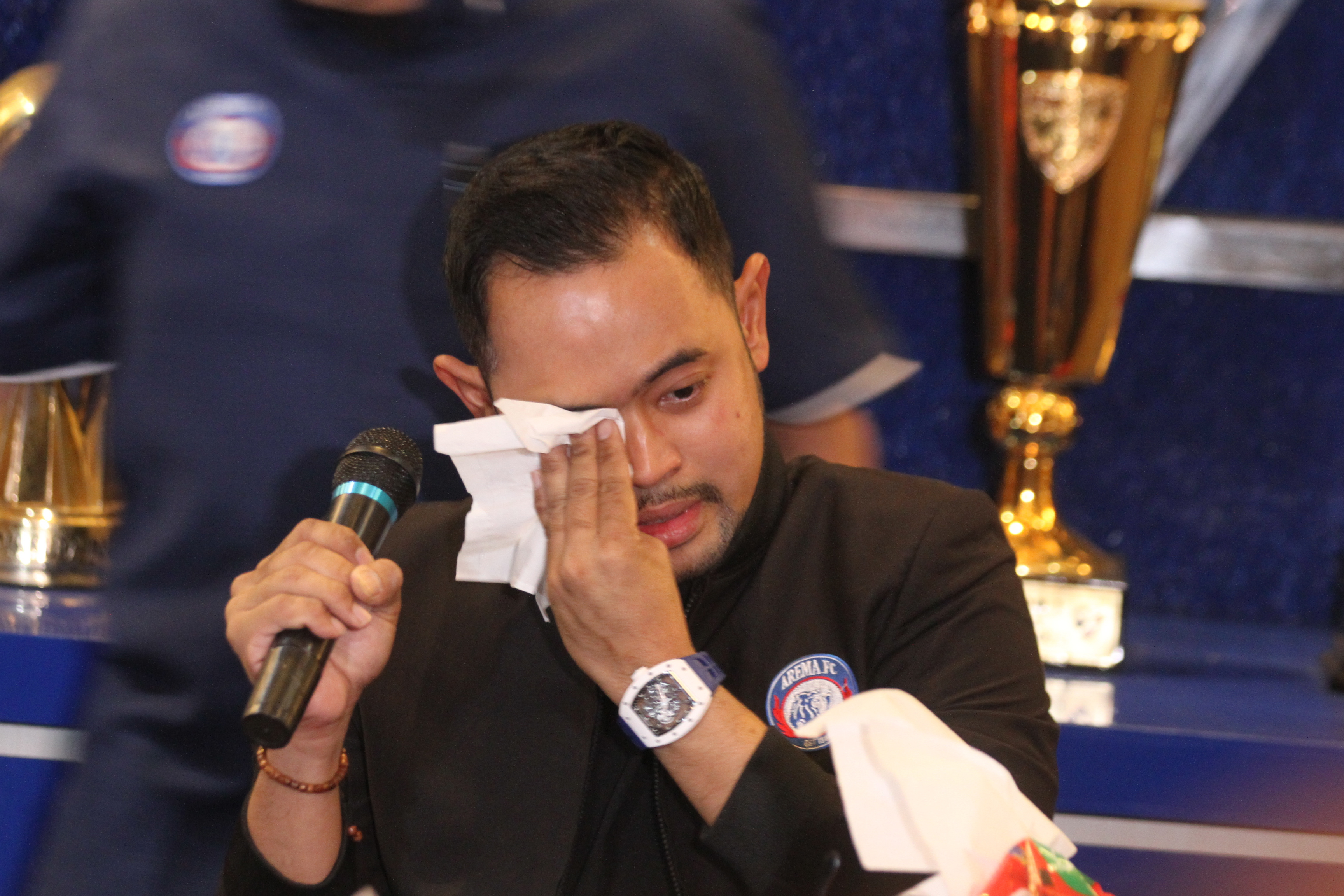 Presiden Arema FC Gilang Widya Pramana