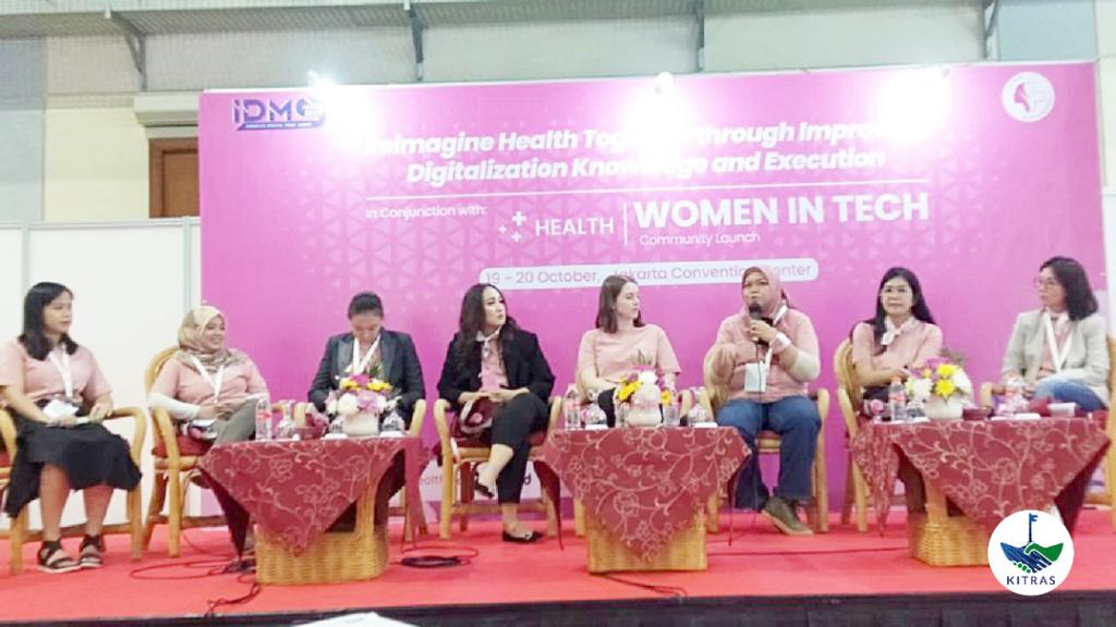 Indonesia Digital Medic Summit (IDMS) 2022 di Jakarta Convention Centre.