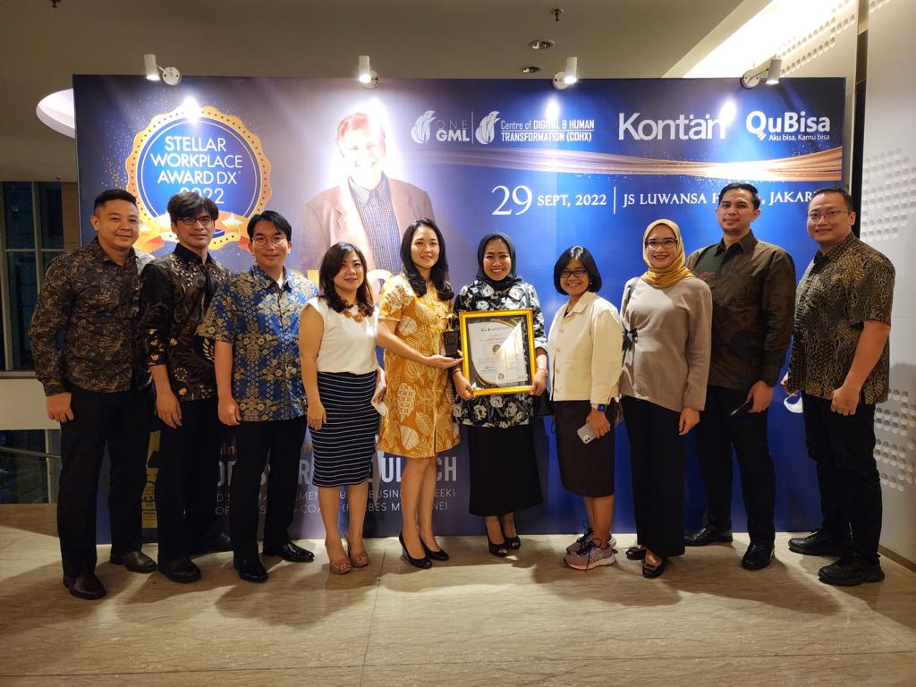 PT United Family Food (Unifam) meraih kembali Stellar Workplace (SWP) Award 2022.