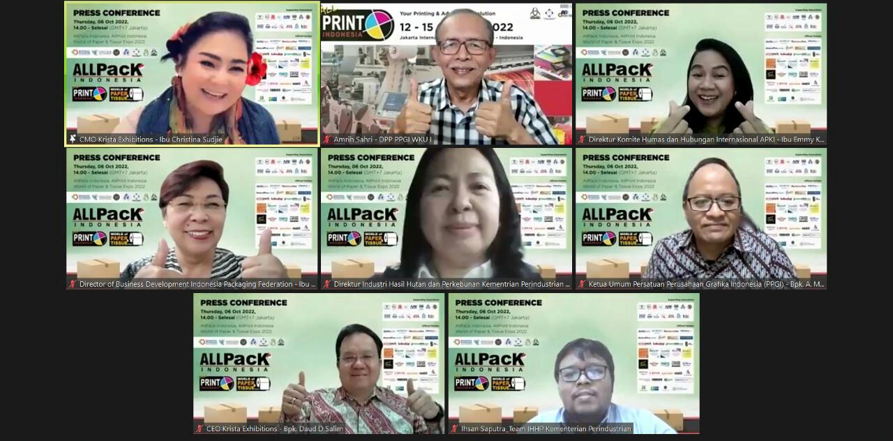 Pemarapan dari Krista Exhibitions terkait pameran teknologi pengemasan