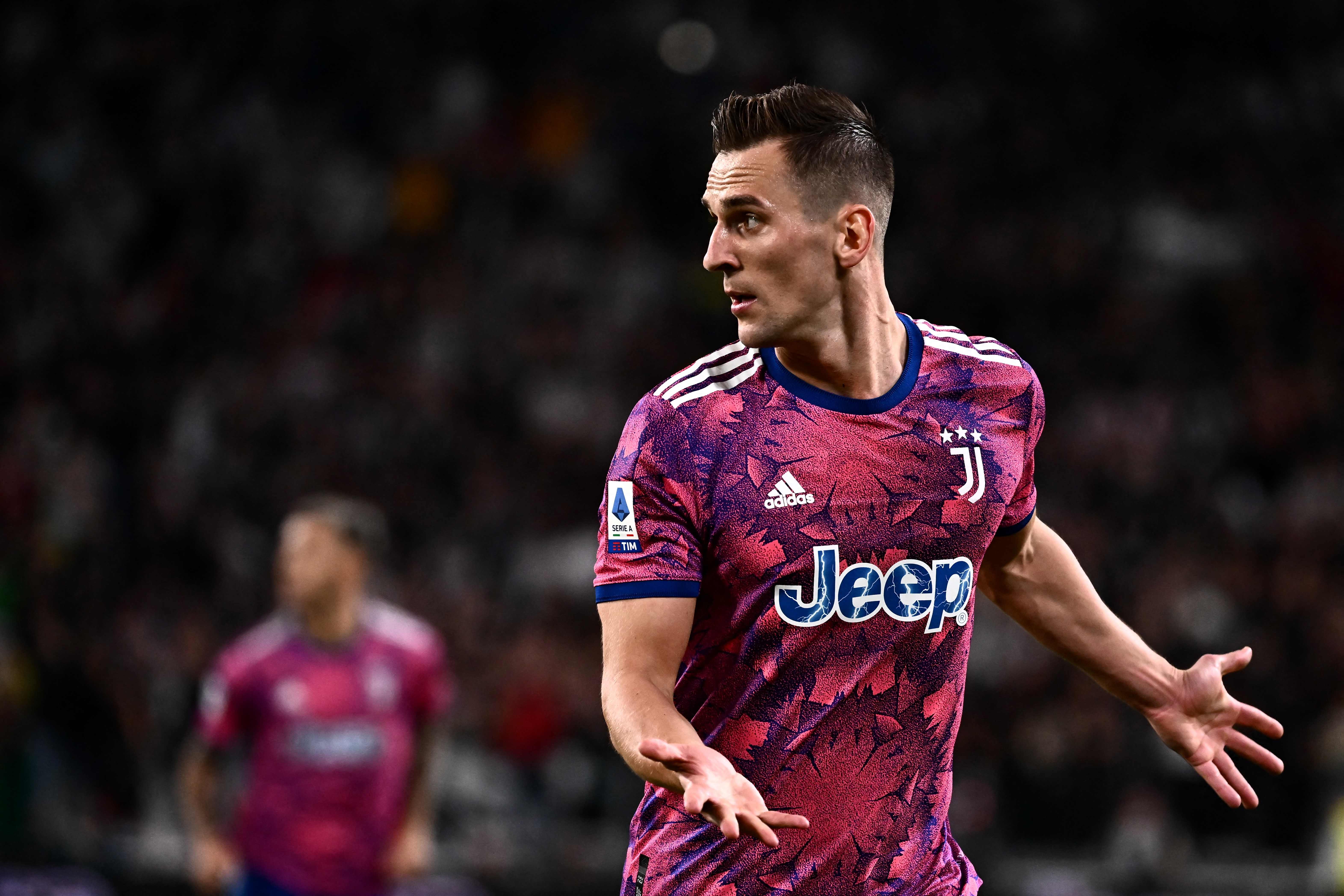 Penyerang Juventus Arkadiusz Milik