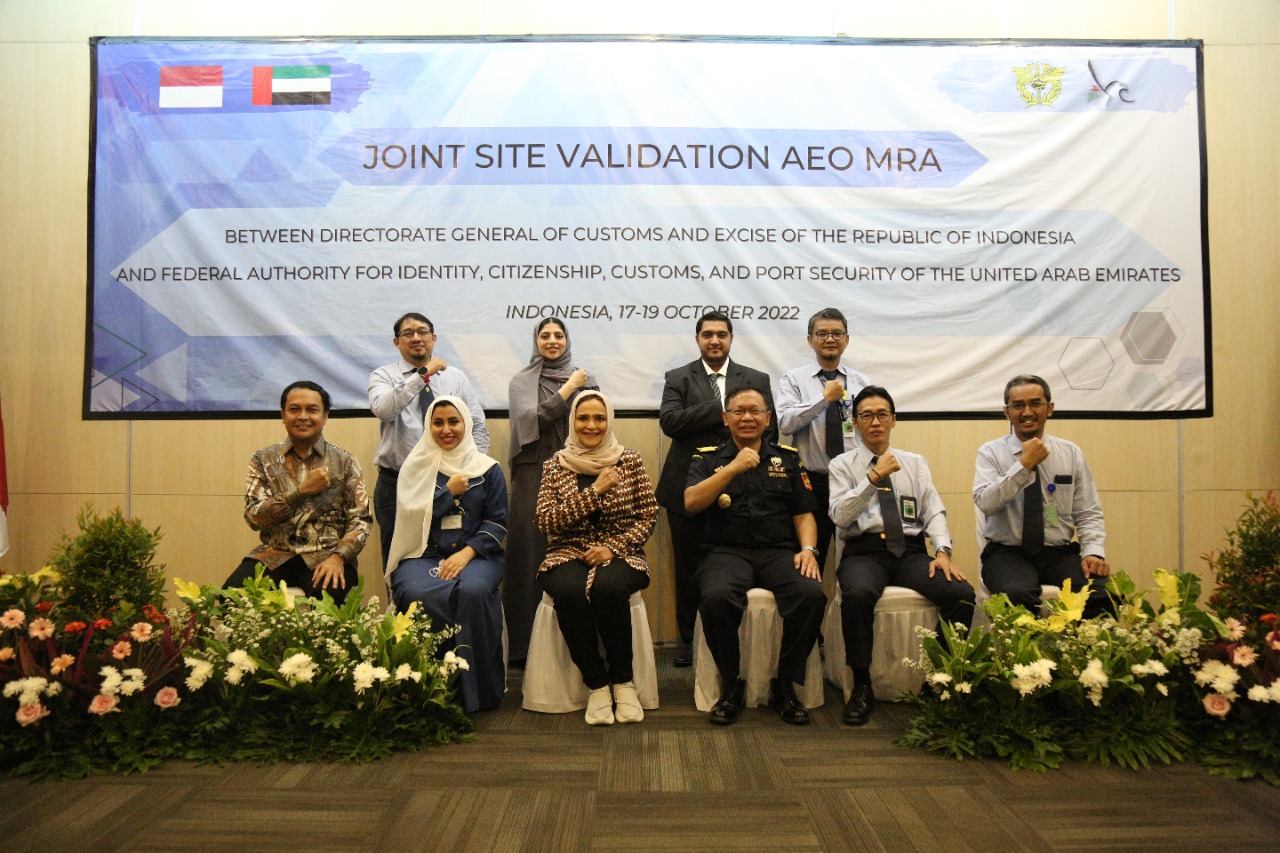 Kerja sama AEO MRA Bea Cukai dengan ICP-UAE