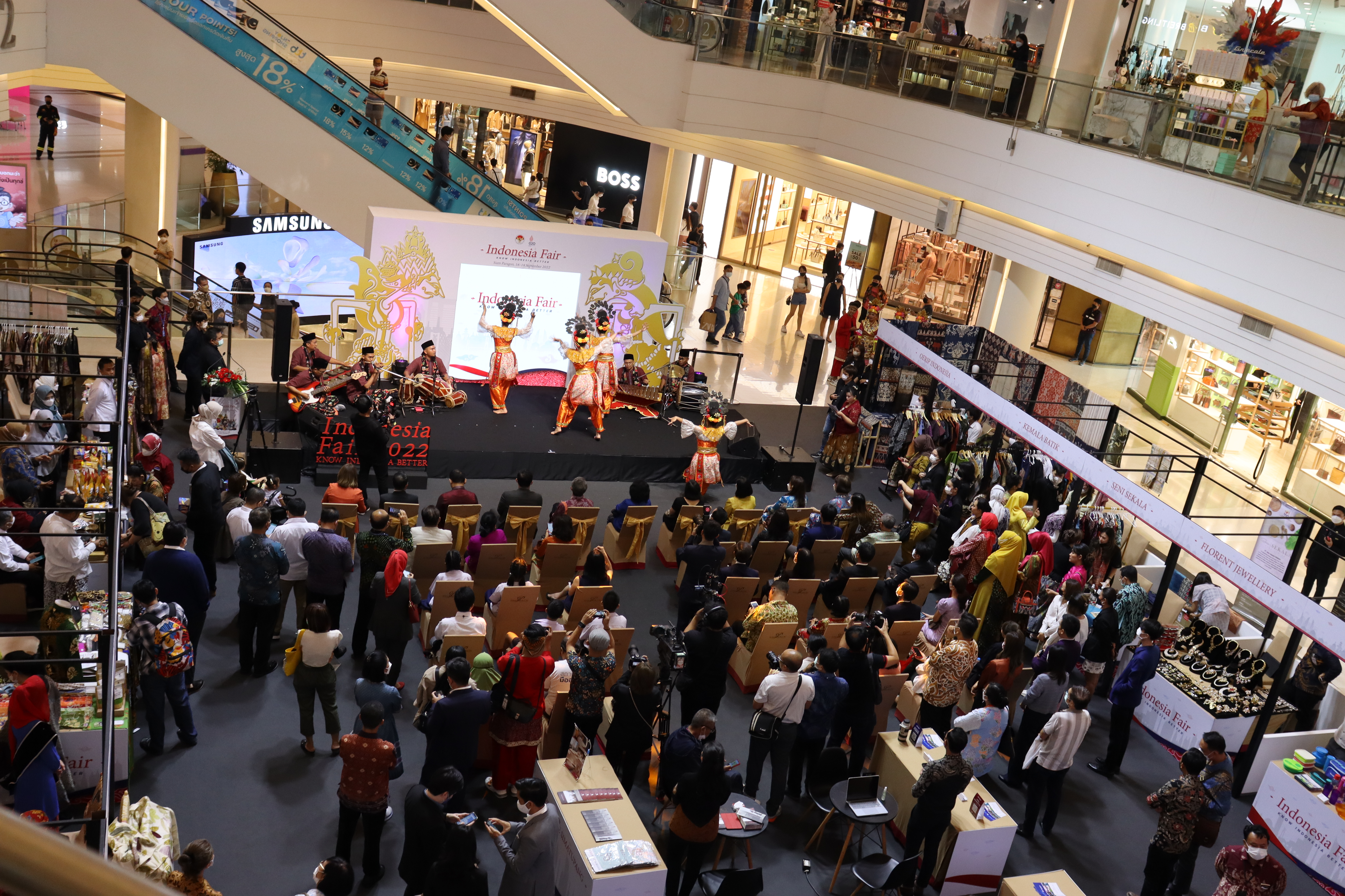 Indonesia Fair di Siam Paragon, Bangkok, Thailand