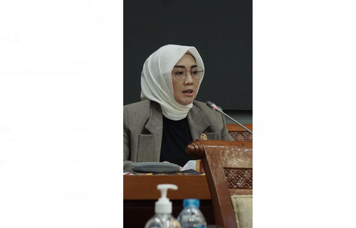 Wakil Ketua Fraksi Nasdem DPR RI Eva Yuliana