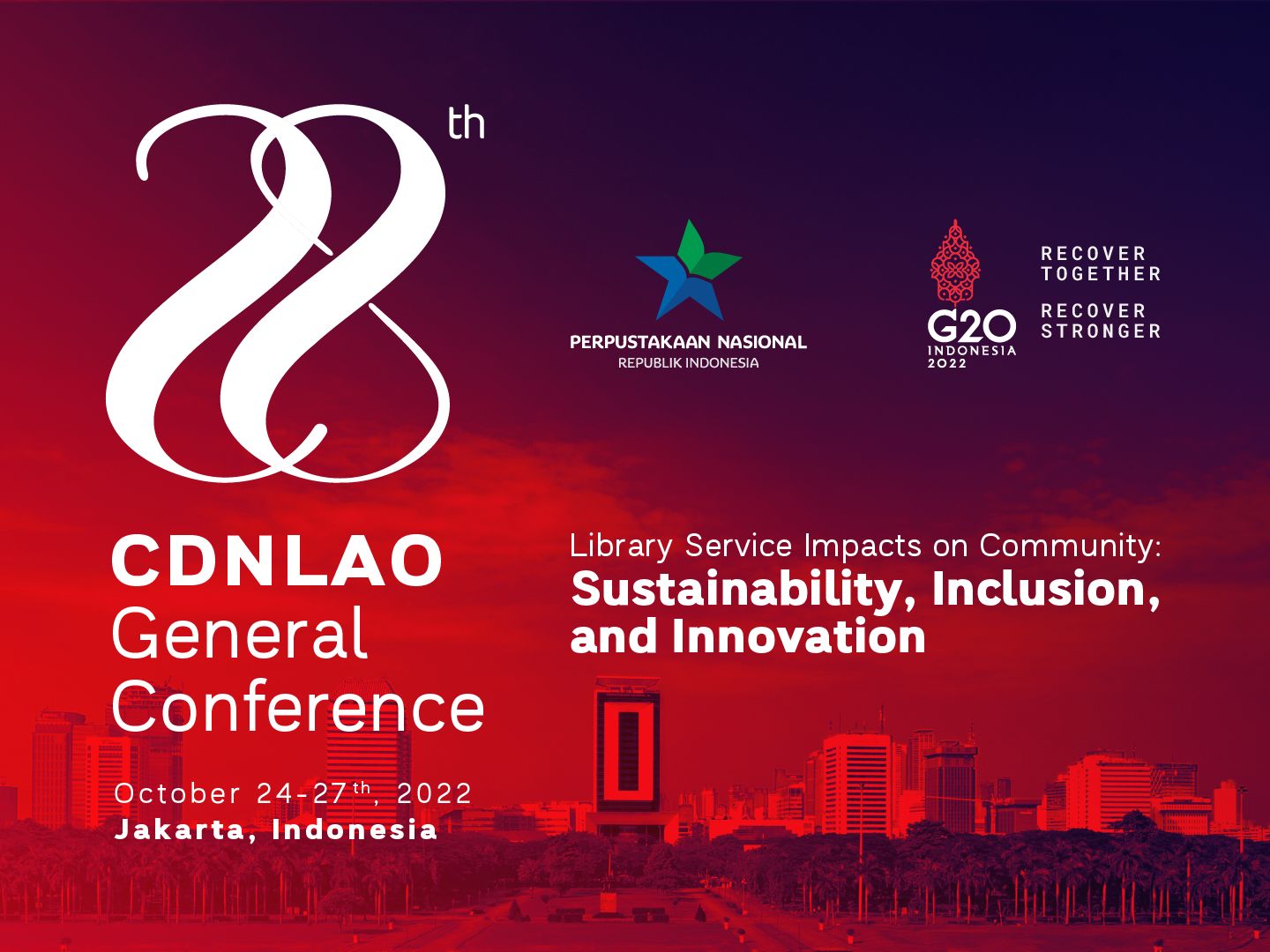 Indonesia Tuan Rumah Konferensi Kepala Perpustakaan Nasional Asia-Oseania ke-28