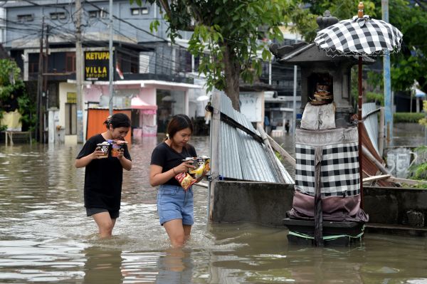 Banjir di Bali. 