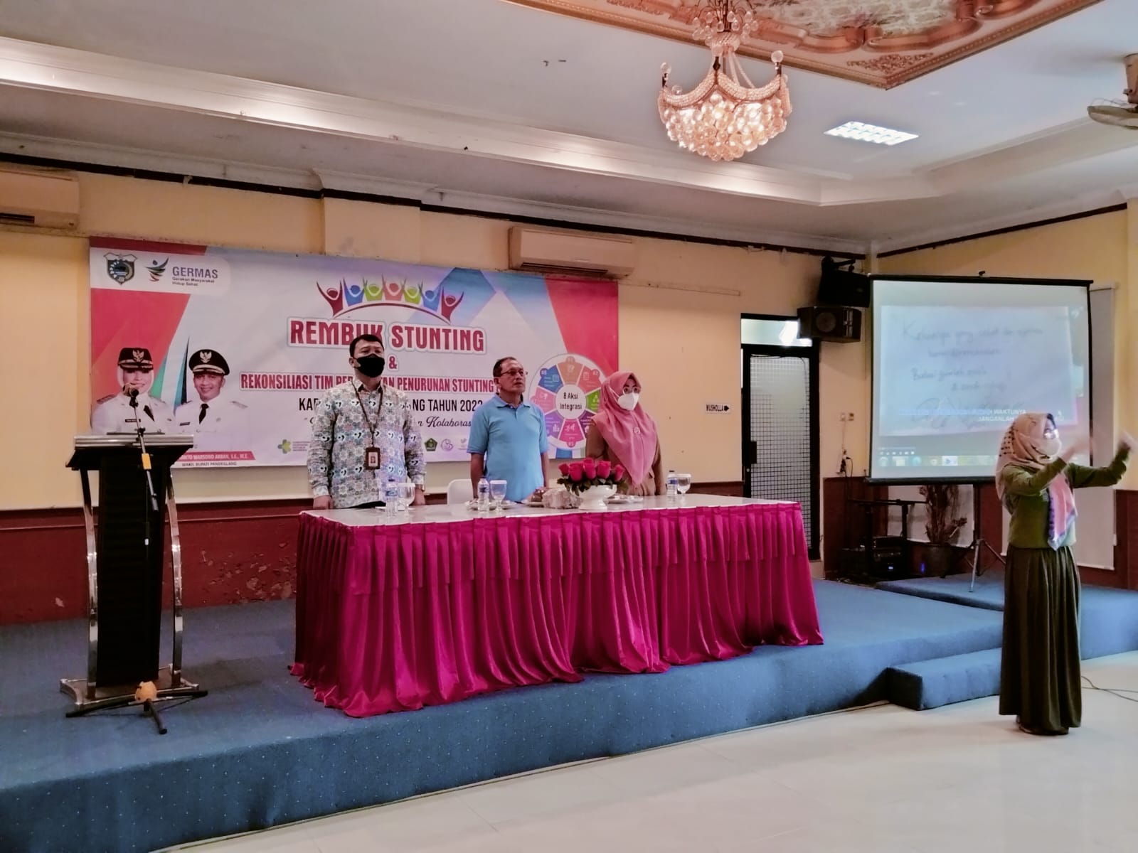 Rembuk stunting dan Rekonsiliasi TPPS pandeglang