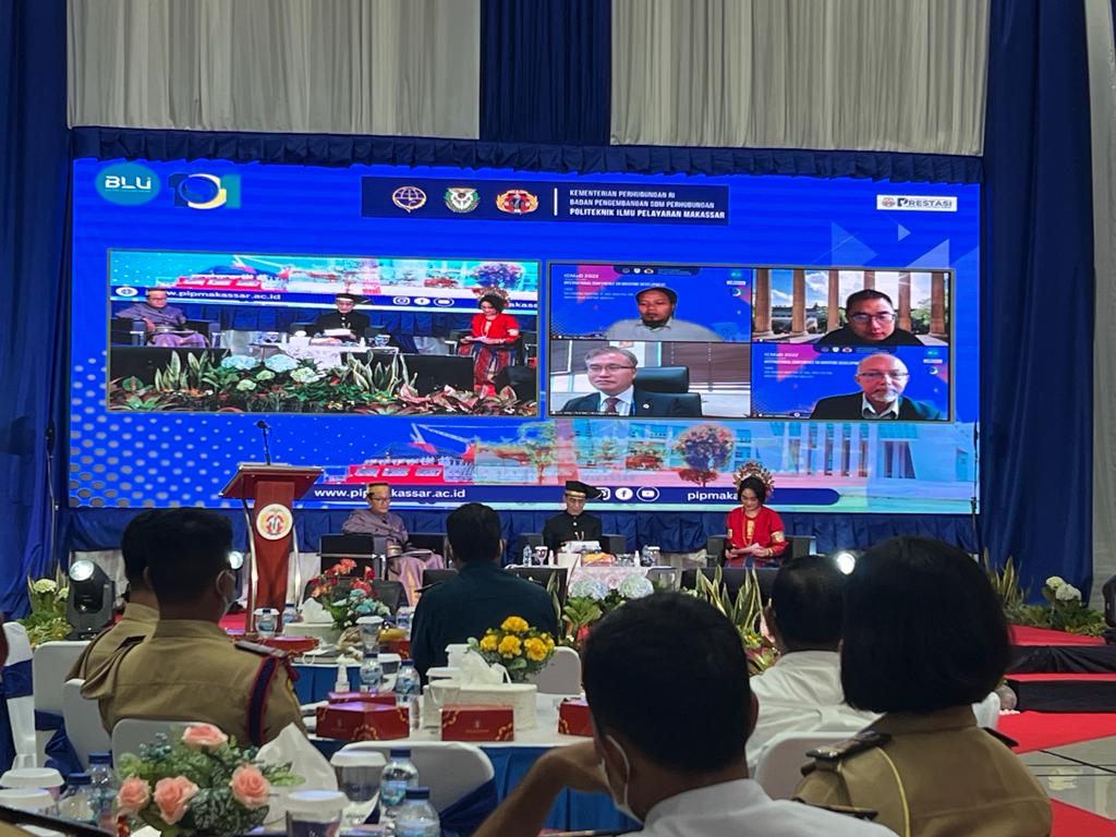 PIP Makassar menggelar kegiatan yang diberi nama International Conference on Maritime Development 2022 