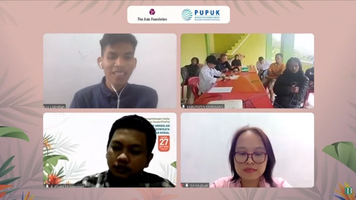 Webinar terkait penerapan ekowisata pada program nasional perhutanan sosial