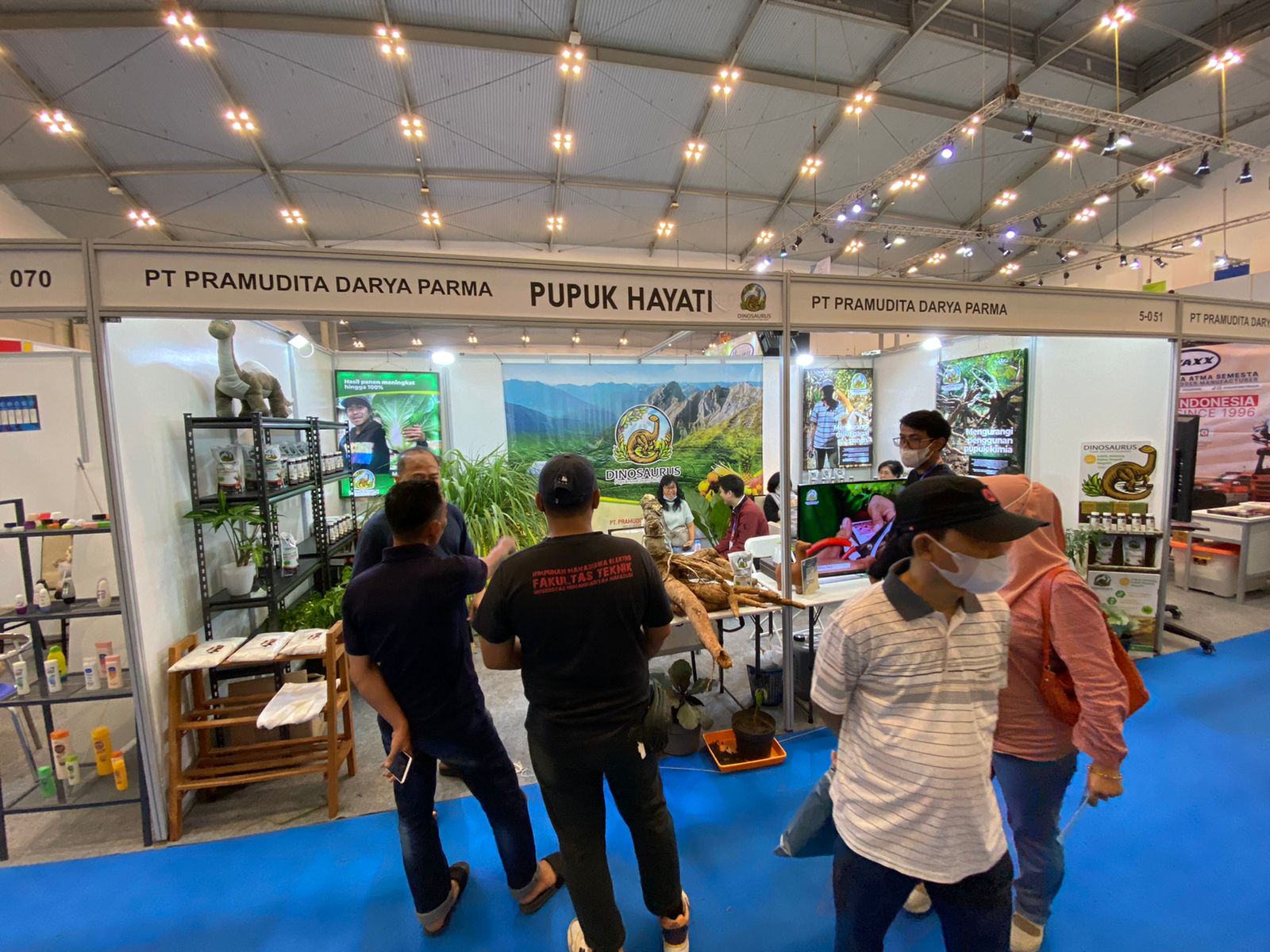 PT Pramudita Darya Parma saat hadir di Indonesia Trade Expo. 