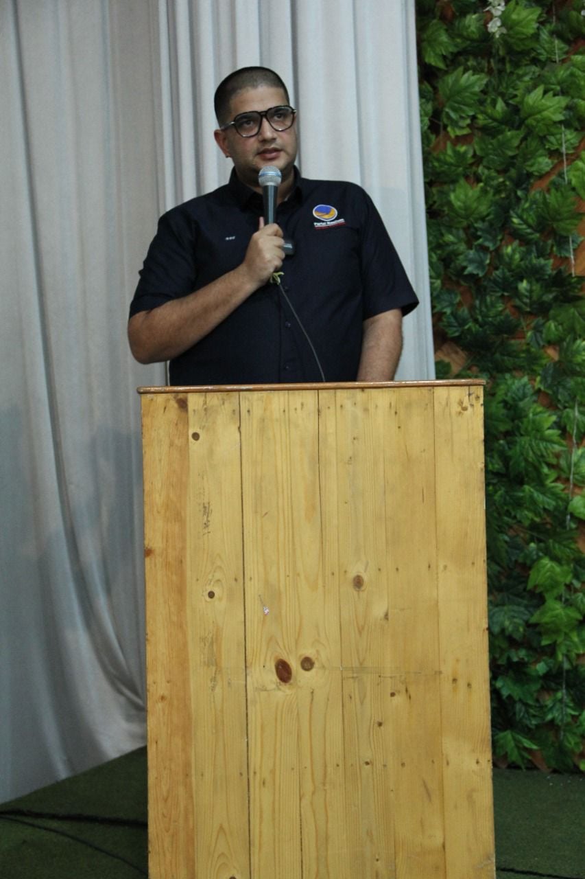 Ketua Dewan Pertimbangan NasDem Jabar, Rajiv.