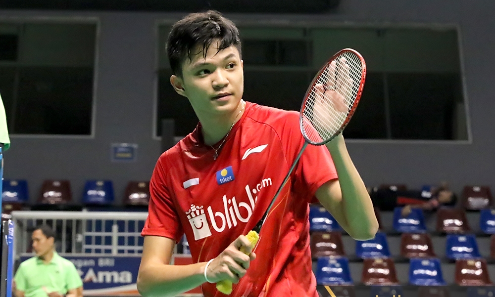 Tunggal putra bulu tangkis Indonesia Bobby Setiabudi. 